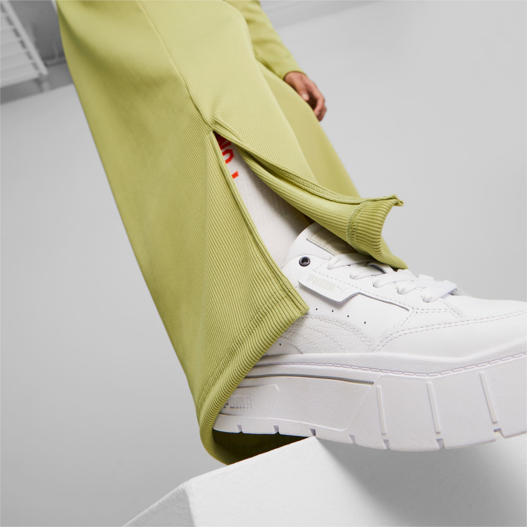 Pantaloni puma donna giallo discount