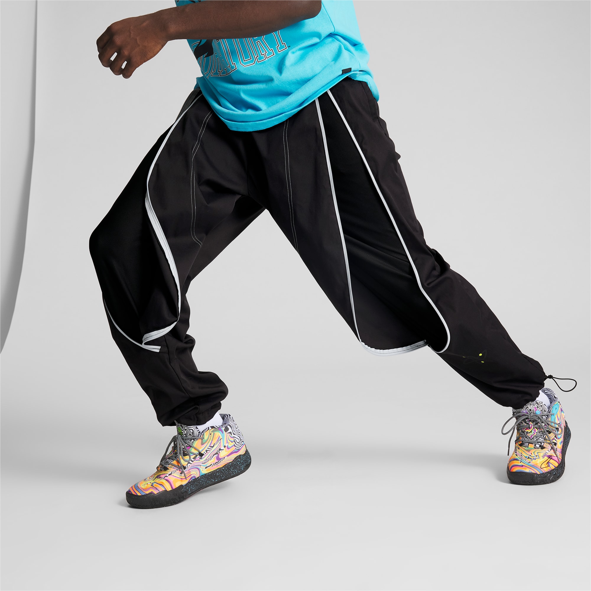 Puma basketball pants deals