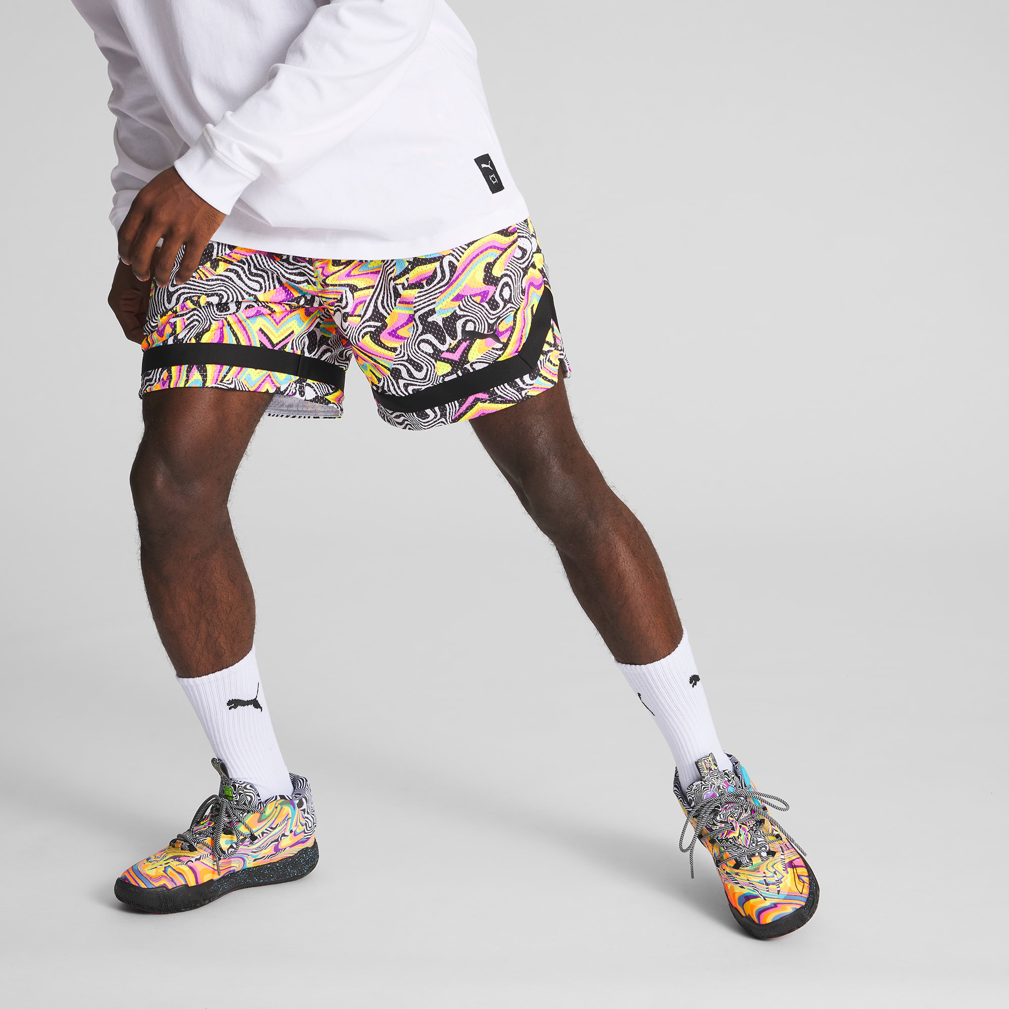 Pantaloncini basket clearance puma
