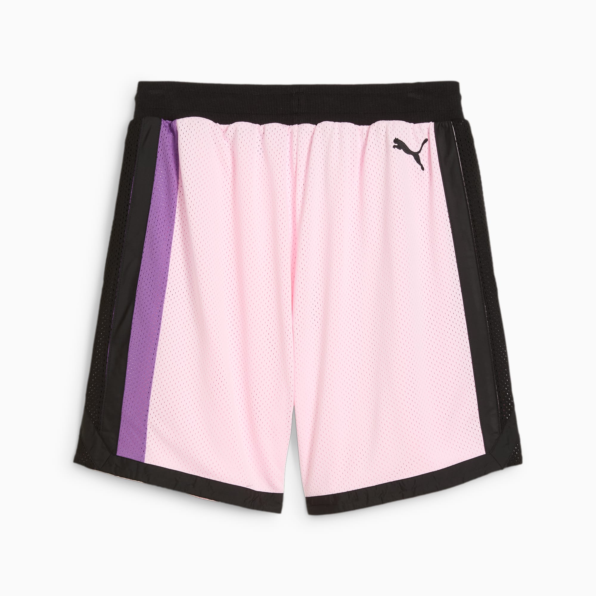 PUMA x MELO Iridescent Men s Basketball Mesh Shorts Whisp Of Pink PUMA Shoes PUMA