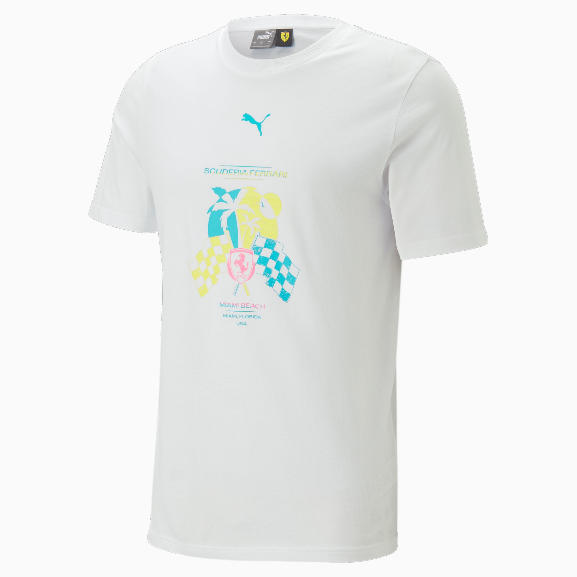 Camiseta PUMA x SCUDERIA FERRARI x JUNE AMBROSE ASMTRC para mujer