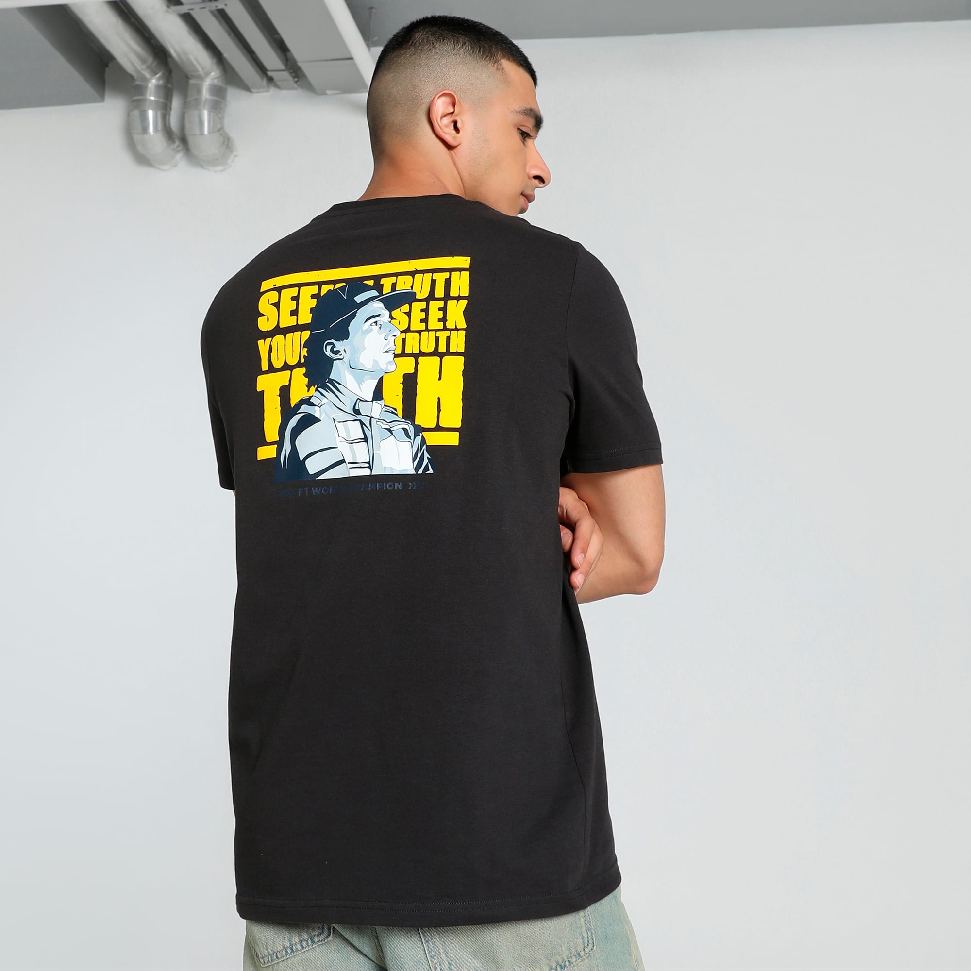SENNA A VIDA Men's Motorsport Tee | PUMA SENNA A VIDA Men's Motorsport Tee | PUMA