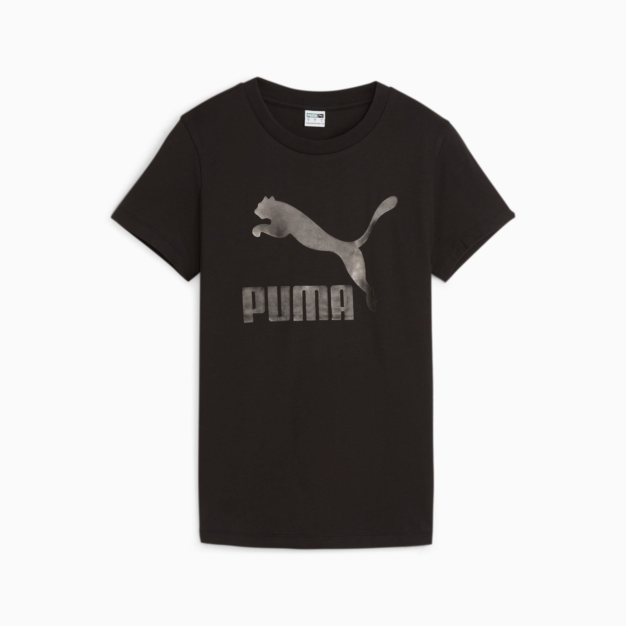 Camiseta Puma Mujer Logo Classics Negra [PUMAPESKU04504] : Puma zapatillas  a precio barato