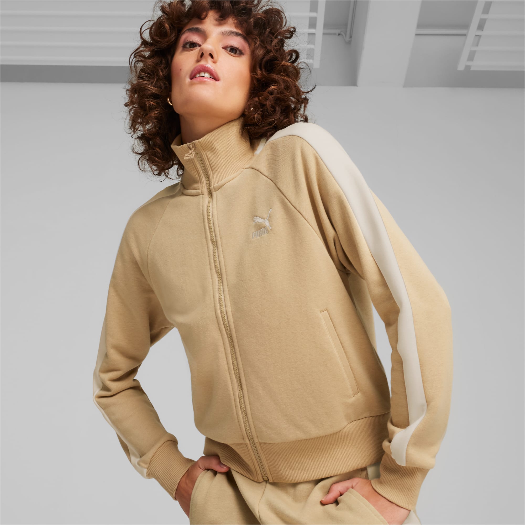 Polo puma shop femme beige