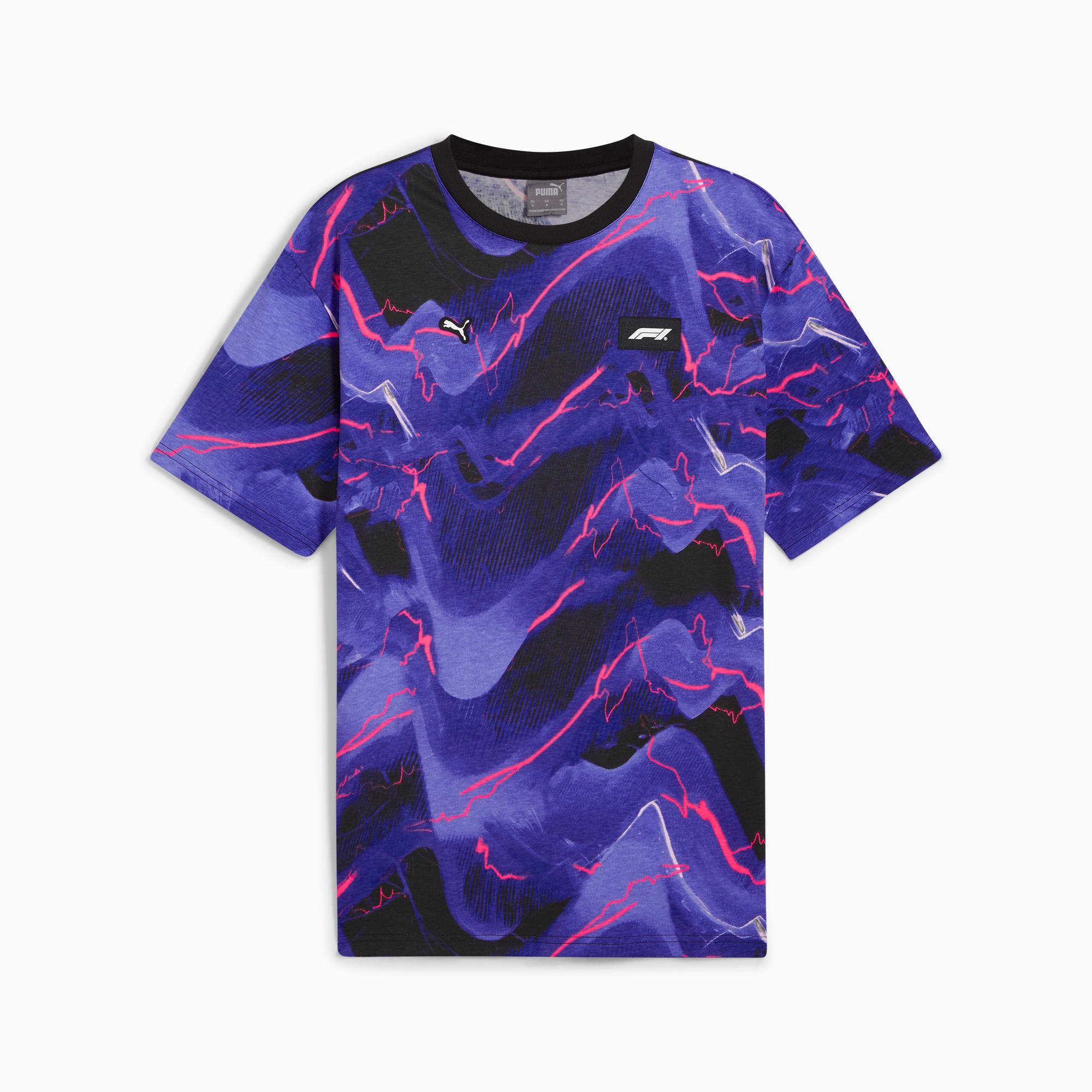 Purple Puma punk Print