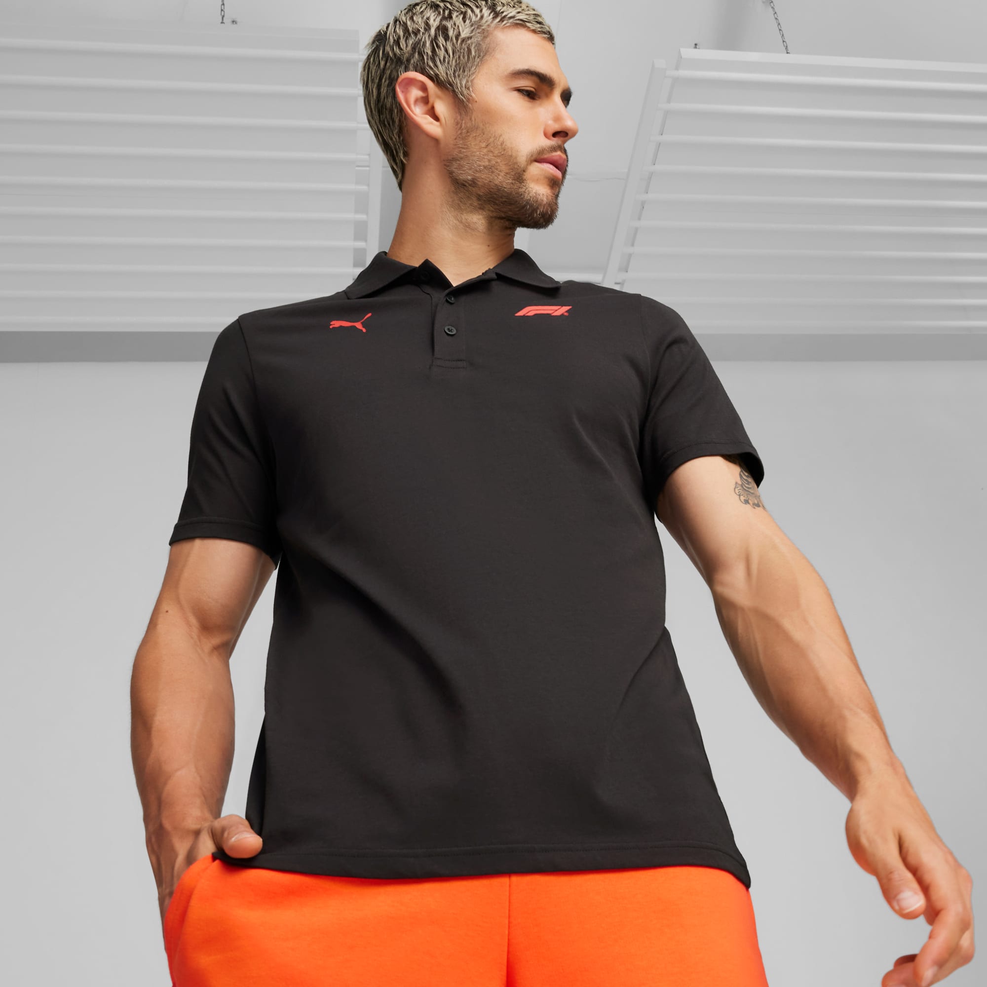 F1 ESS Logo Men s Motorsport Polo