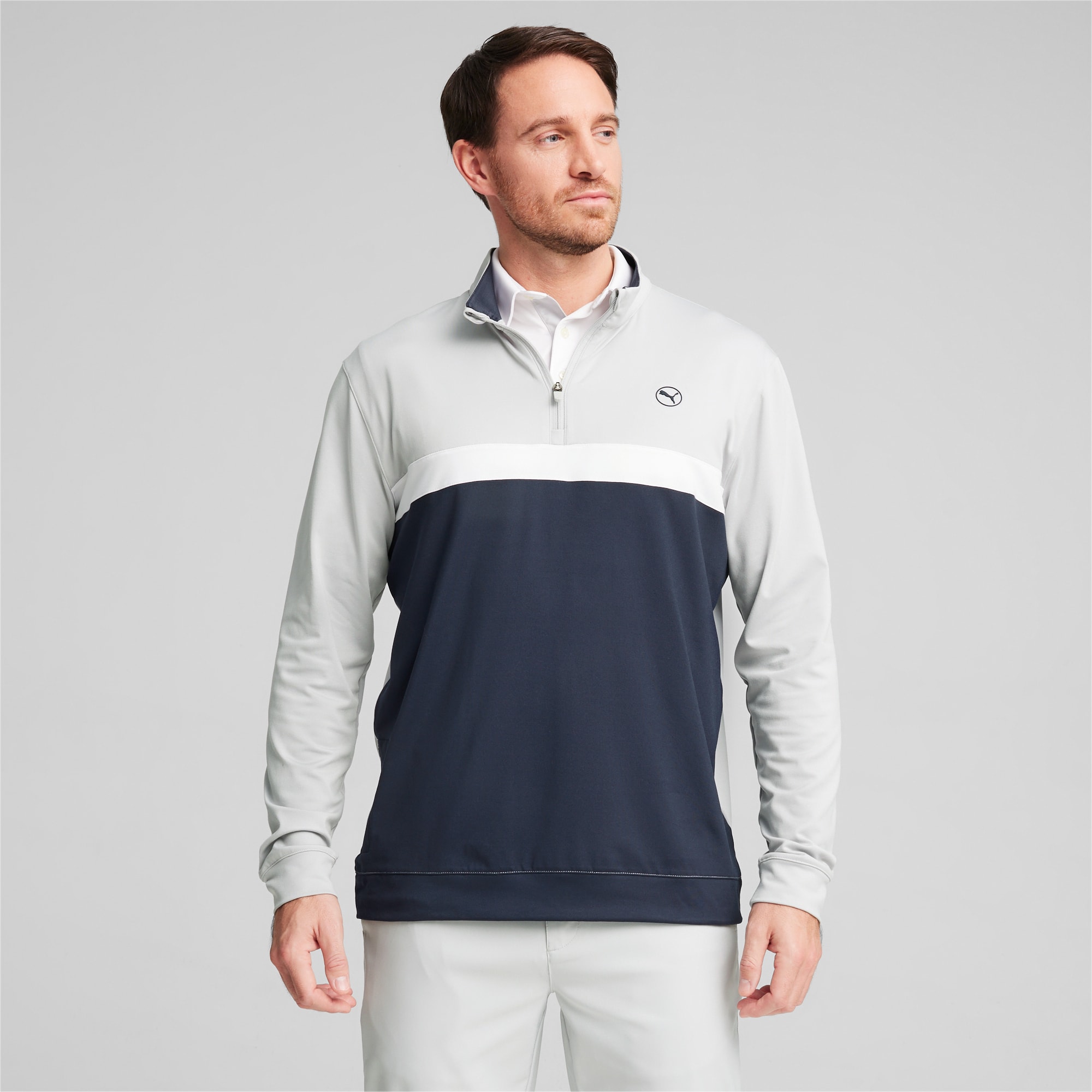 Puma golf long sleeve performance polo best sale