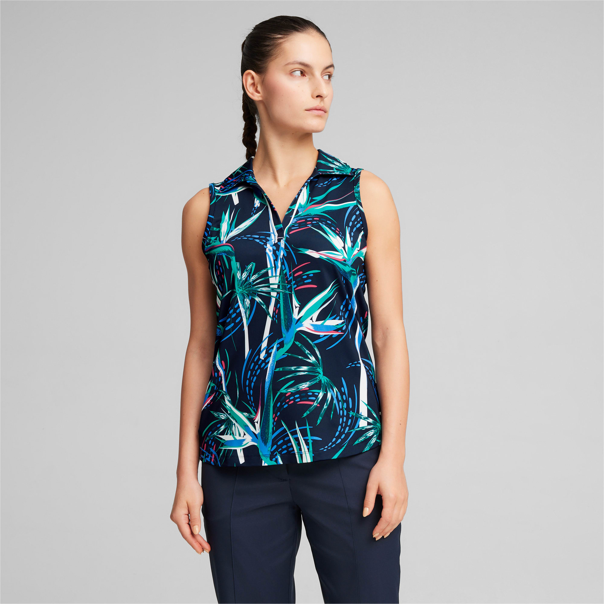 MATTR Paradise Sleeveless Women s Golf Polo PUMA