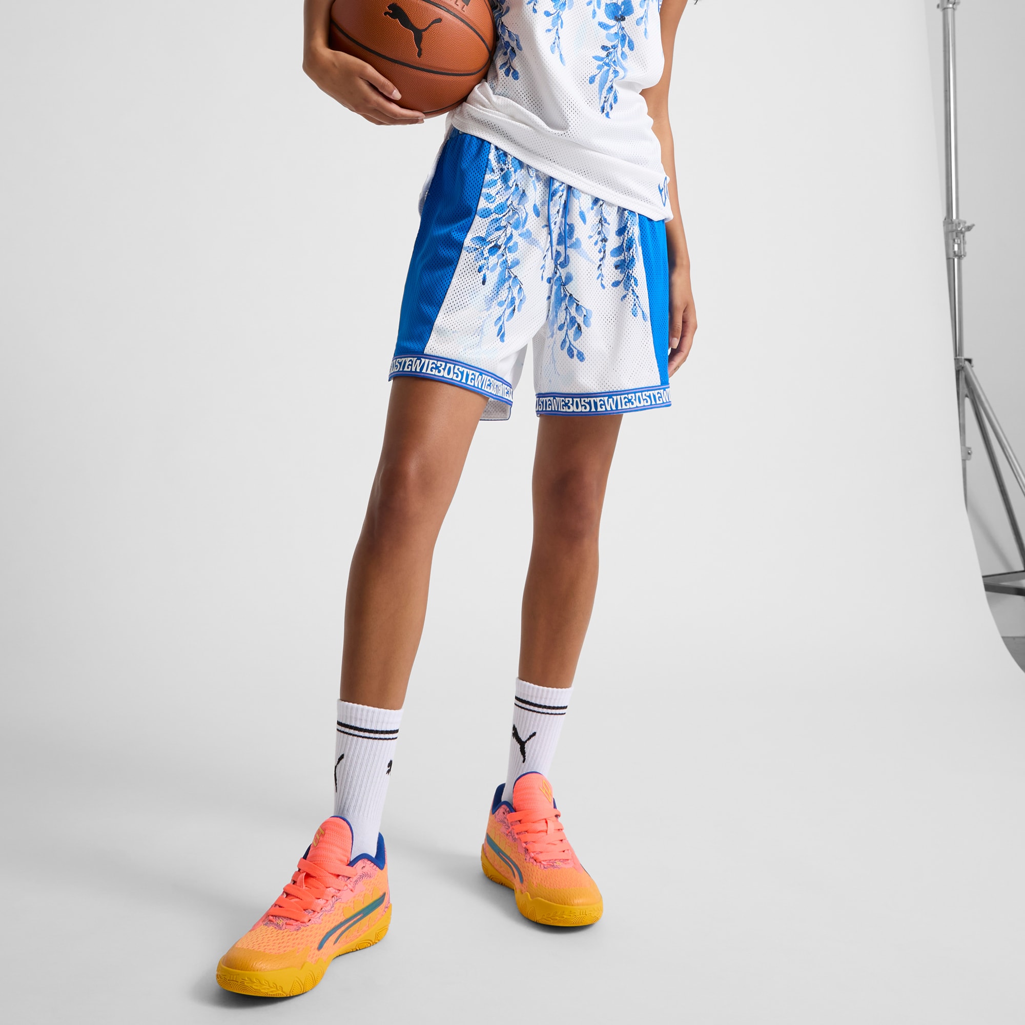 Short basketball femme top