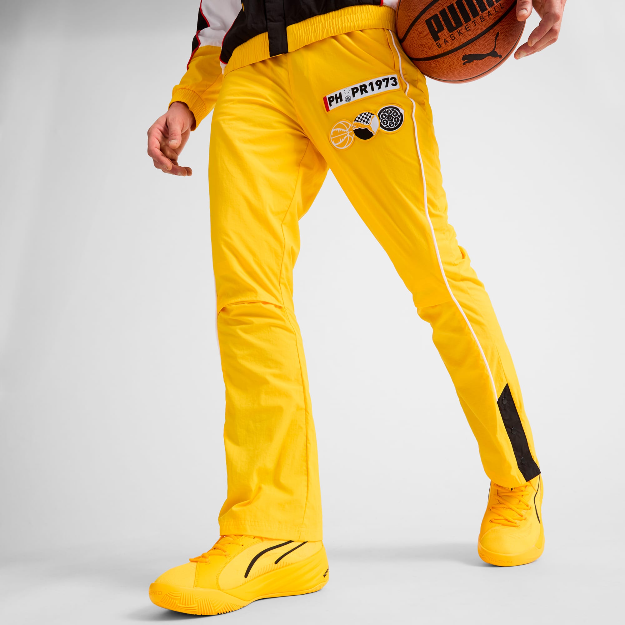 Puma basket heart mens yellow deals