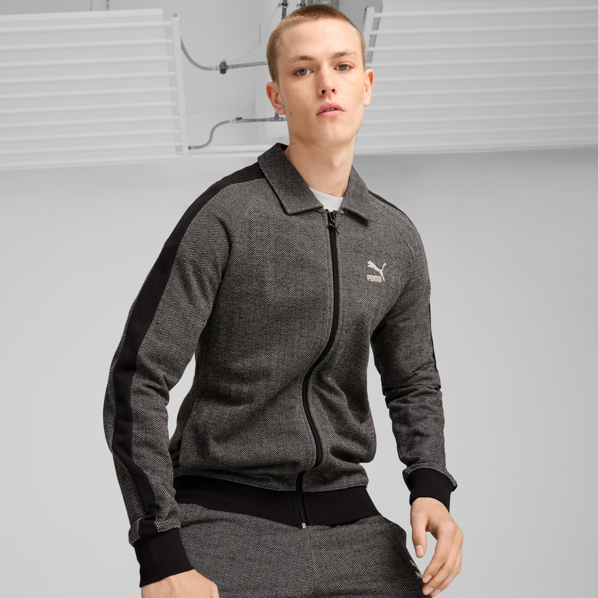 Puma en pointe satin t7 jacket top