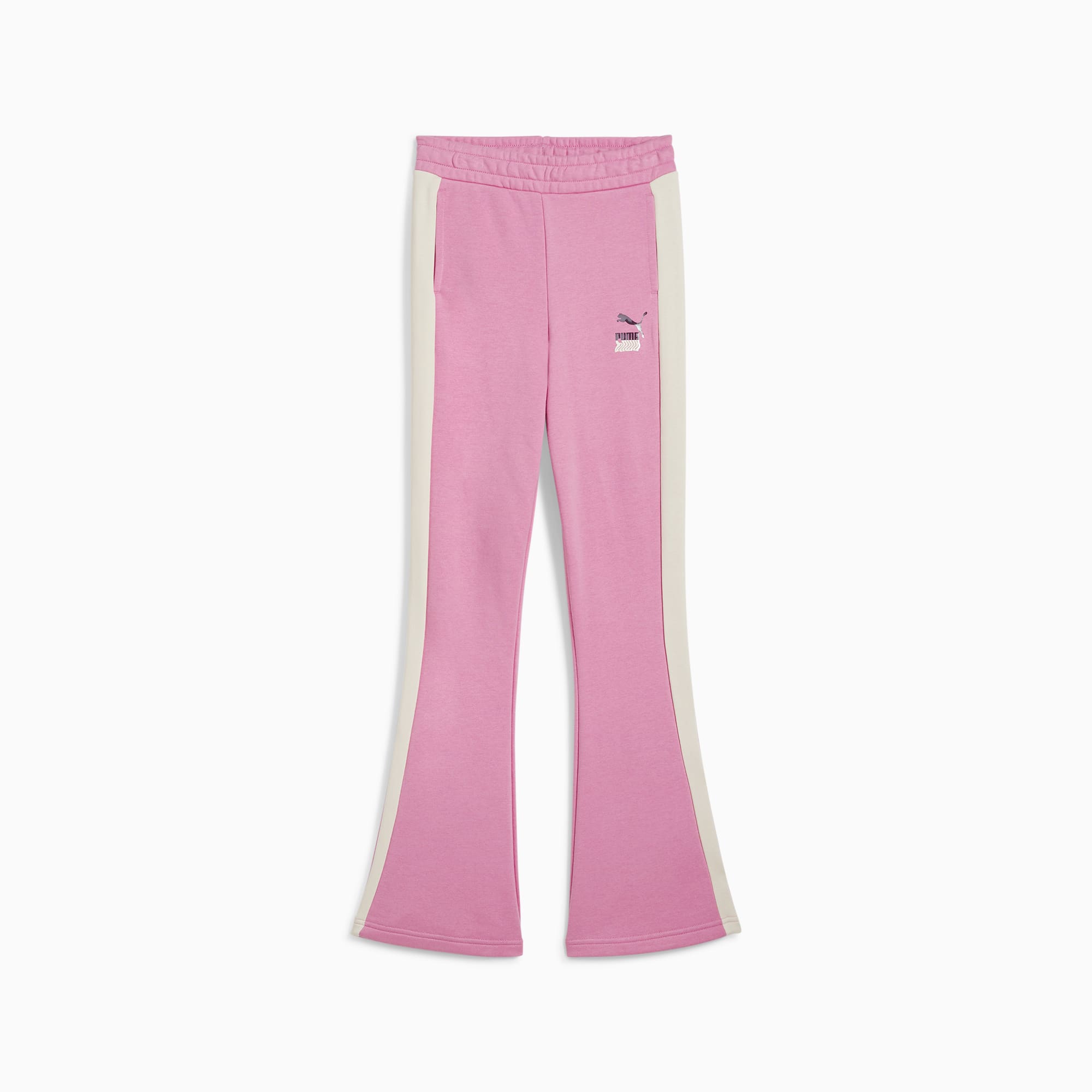 PUMA LAVA LAND Flared Big Sweatpants Girls Mauved Out Size L Kids