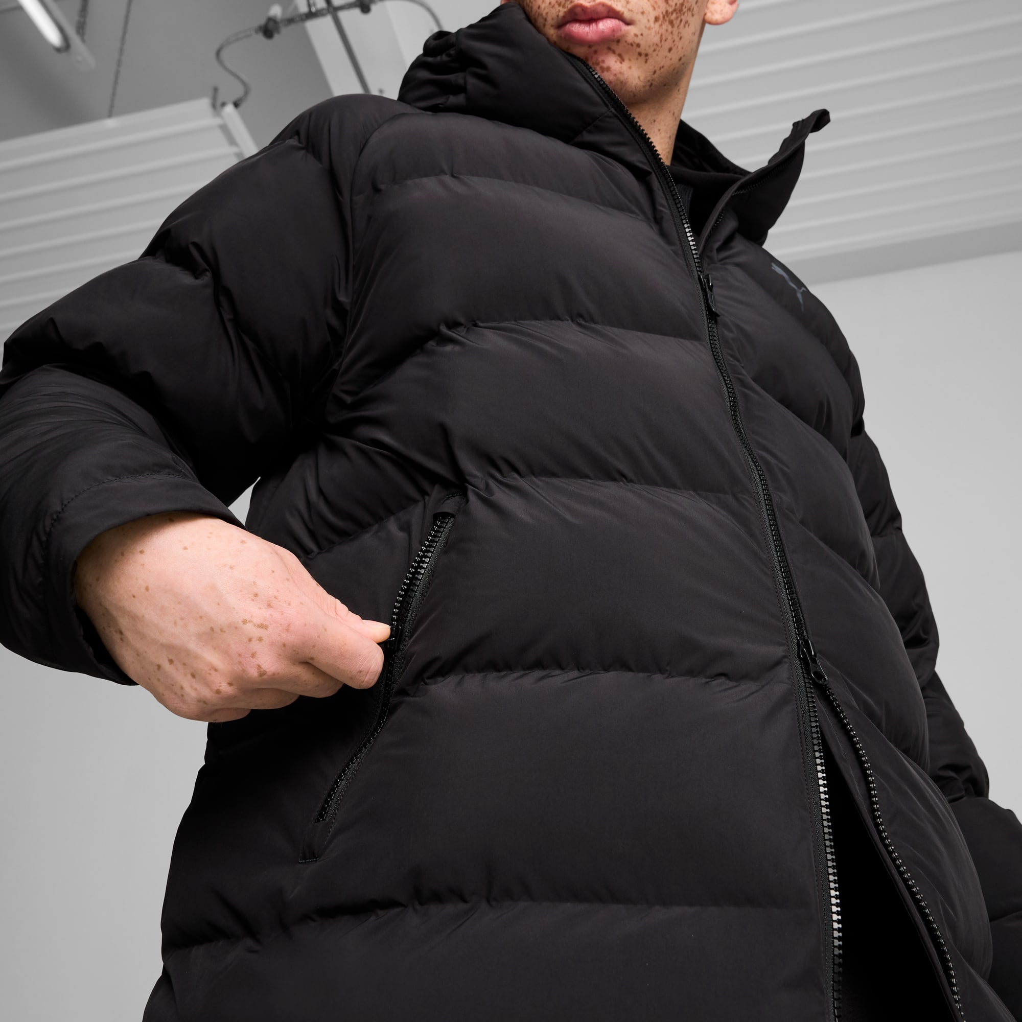 Parka en mono materiau Homme