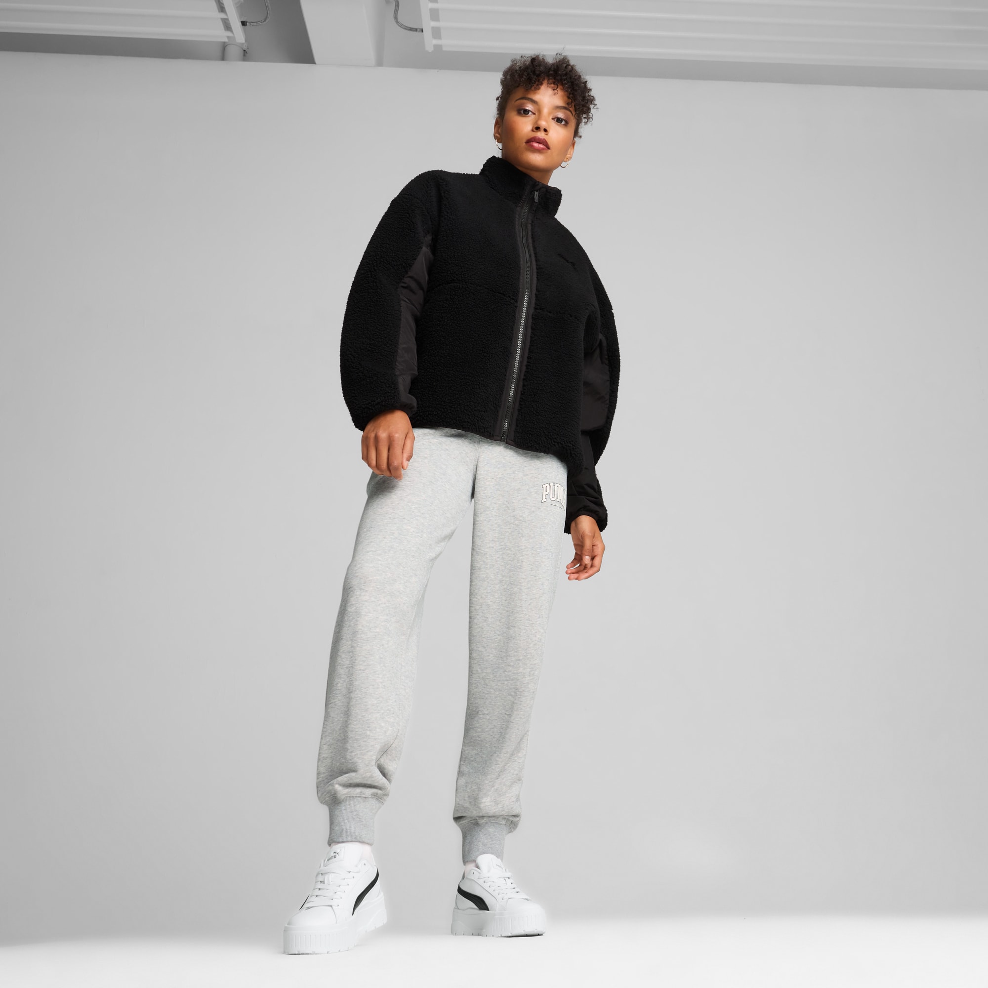 Reversible Women s Sherpa Jacket PUMA
