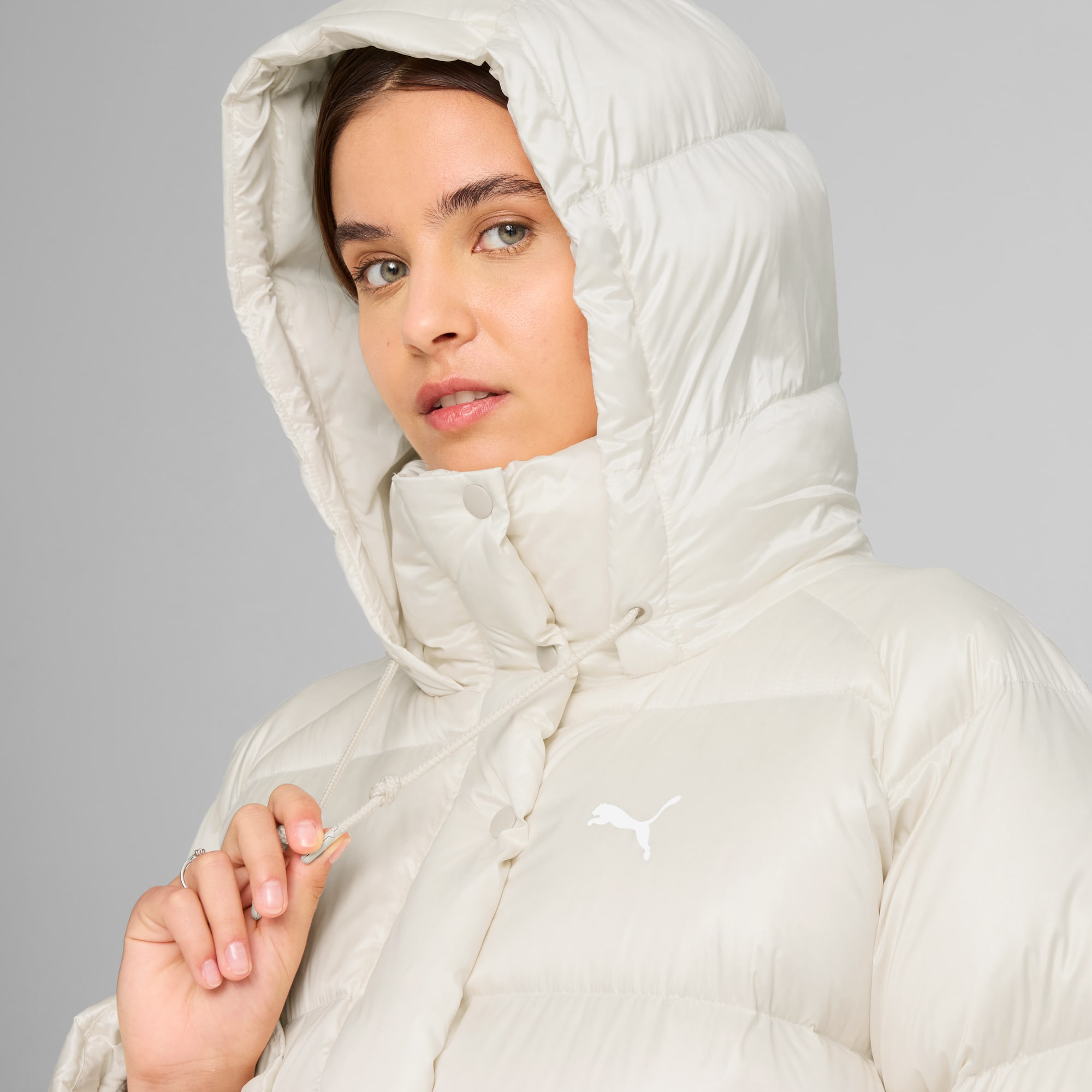 Piumino lungo da donna