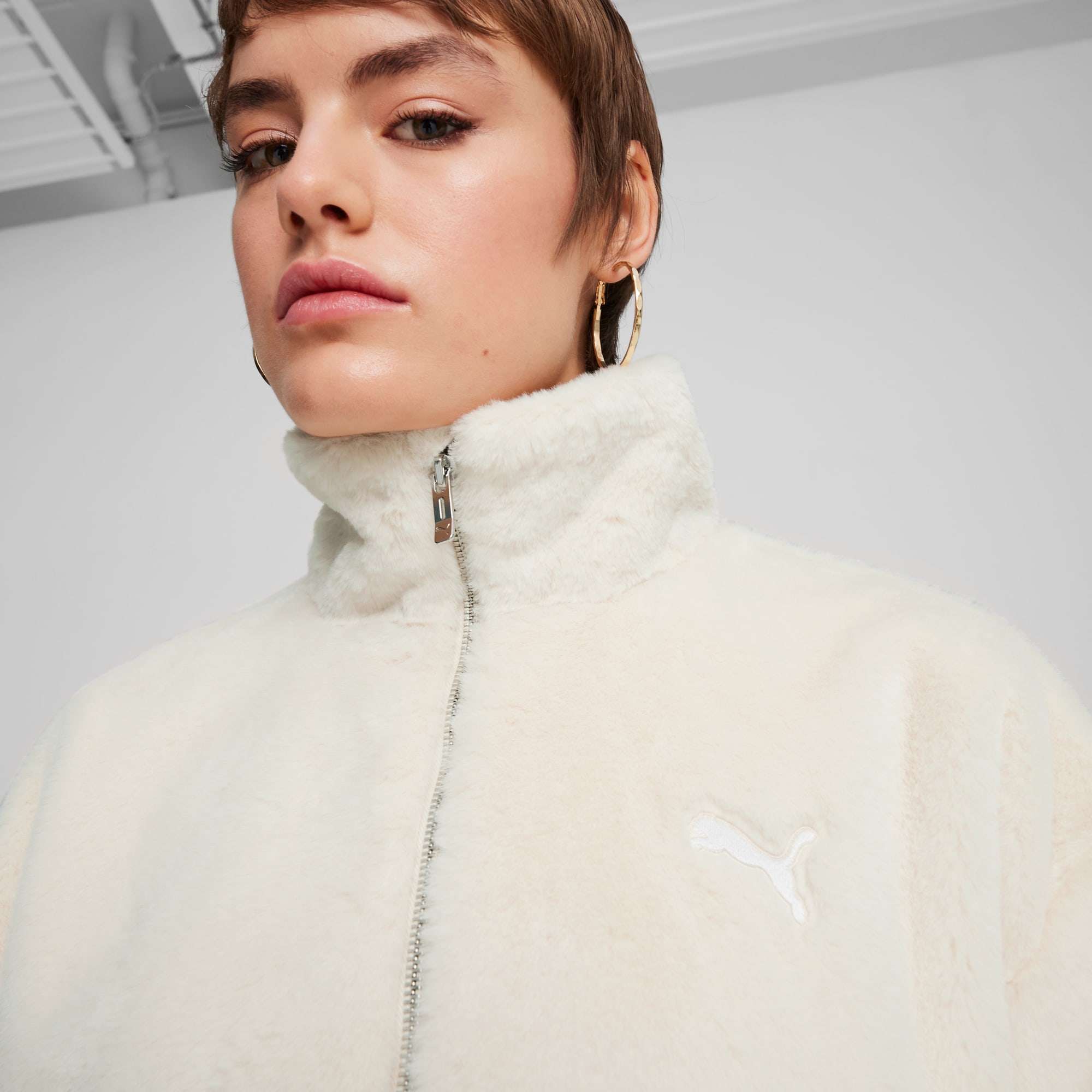Weiche Fleecejacke Damen