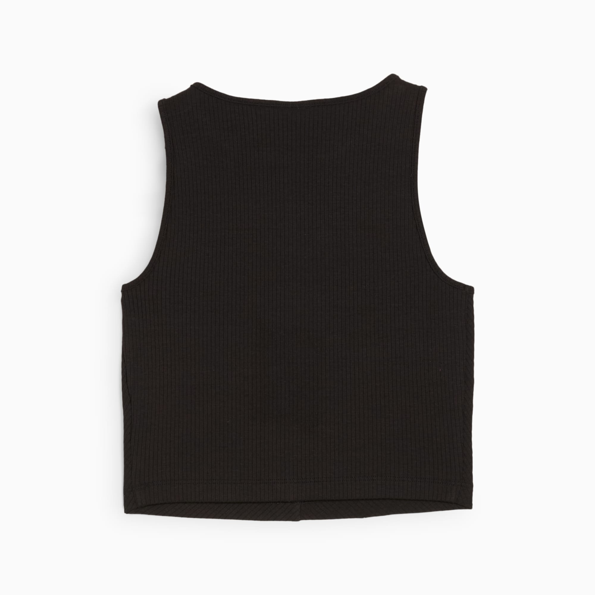 CLASSICS Ribbed Crop Top Women PUMA Black PUMA Shop All Puma PUMA