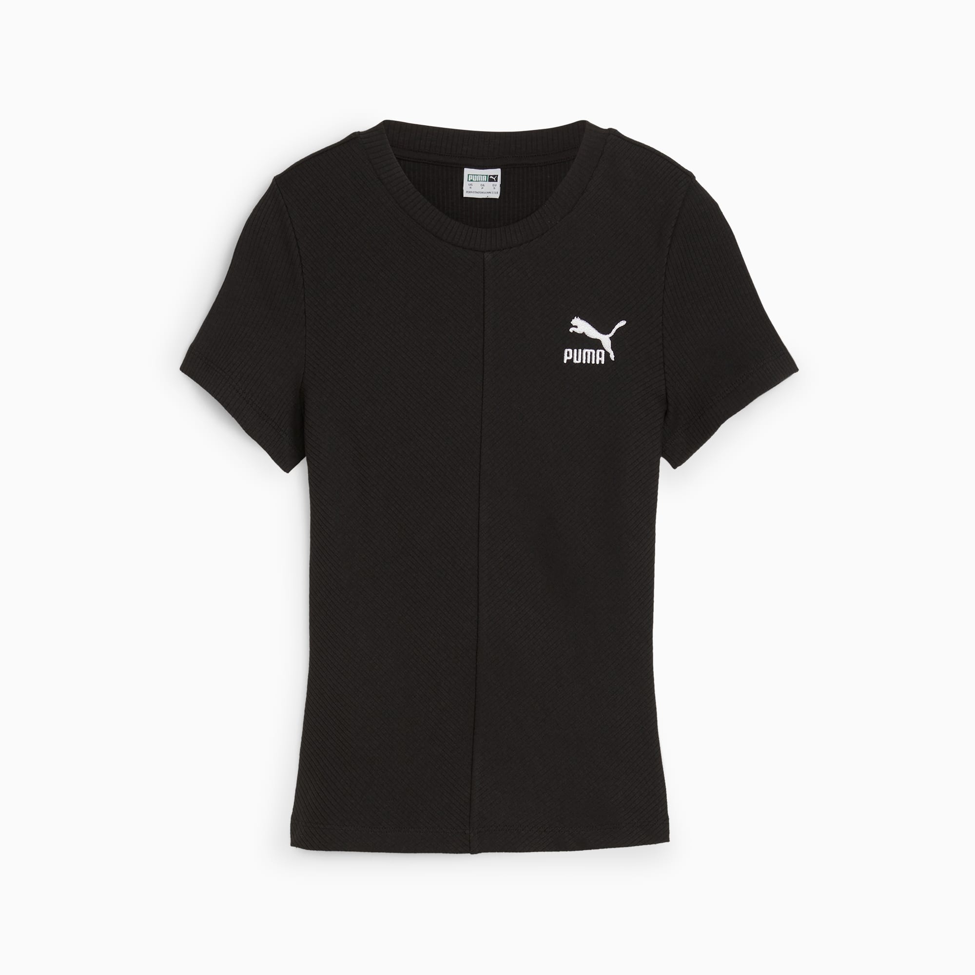 CLASSICS Ribbed Slim Tee Women