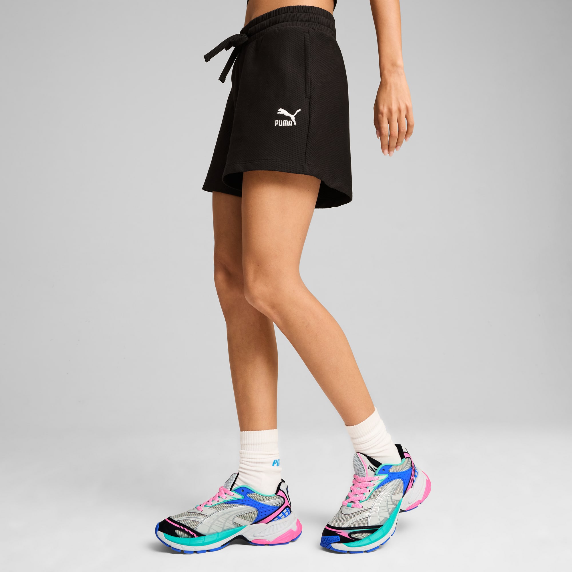 CLASSICS Ribbed Shorts Women PUMA Black PUMA Shop All Puma PUMA