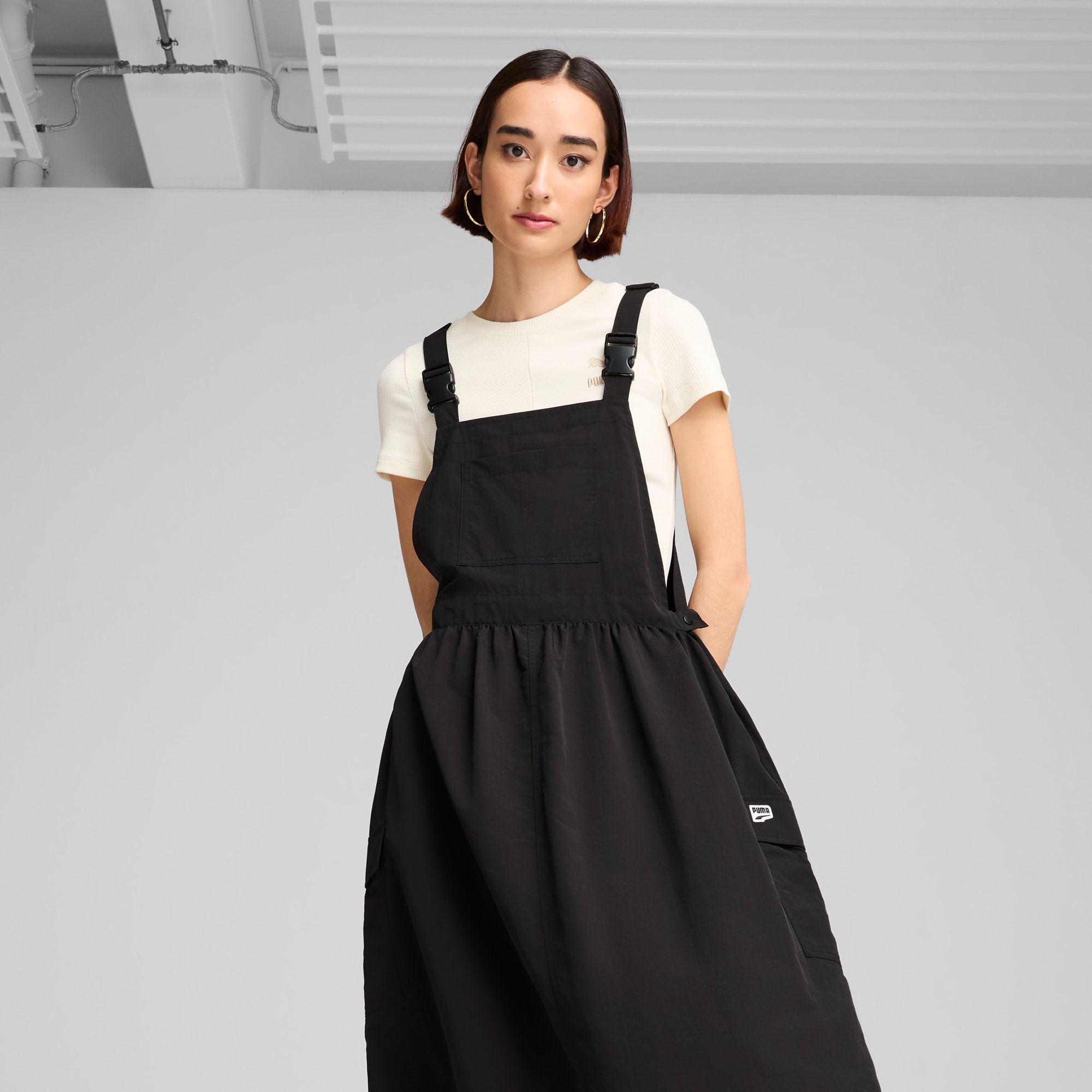DOWNTOWN Dungaree Dress Women