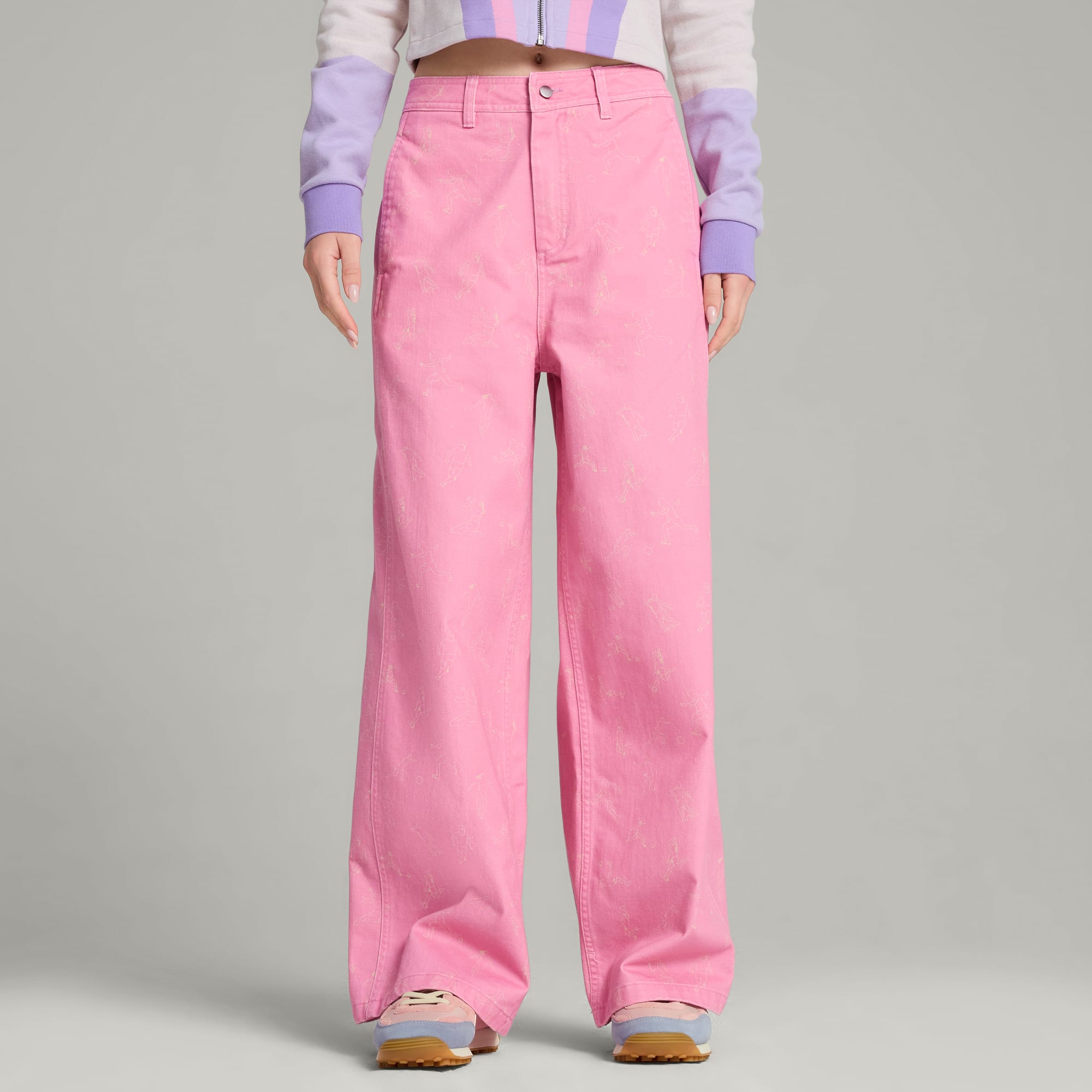 Pantaloni PUMA x KIDSUPER da donna