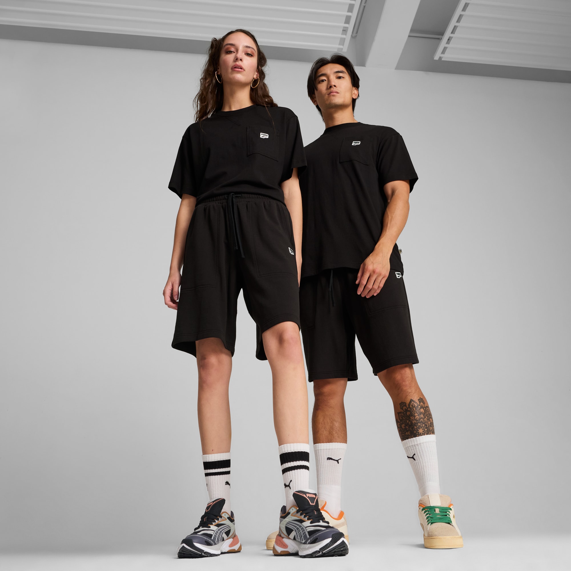 DOWNTOWN Unisex Relaxed Shorts