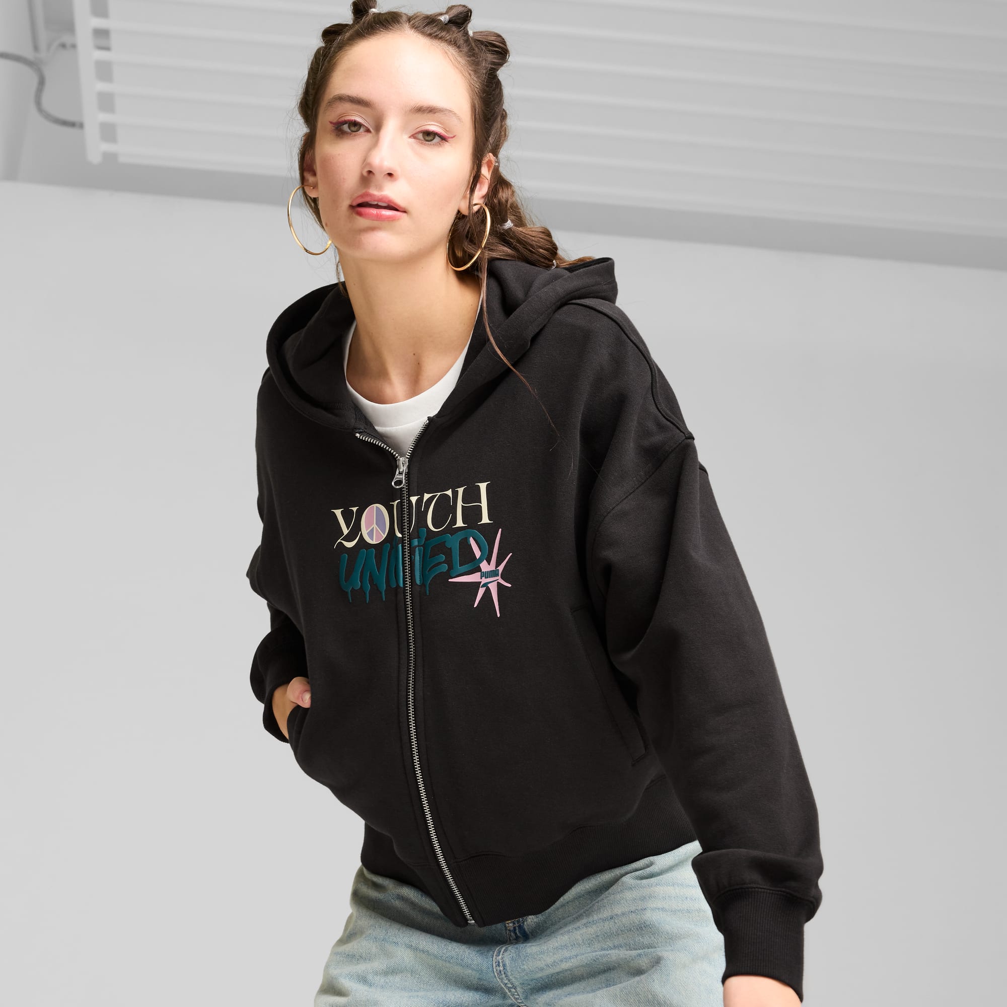 Puma fd oversized hoodie sale