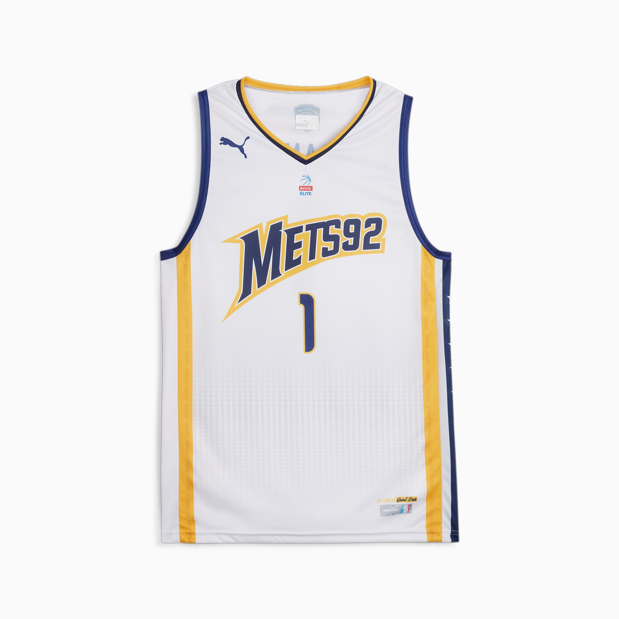 Maglia da basket Metropolitans 92 22 23 da uomo