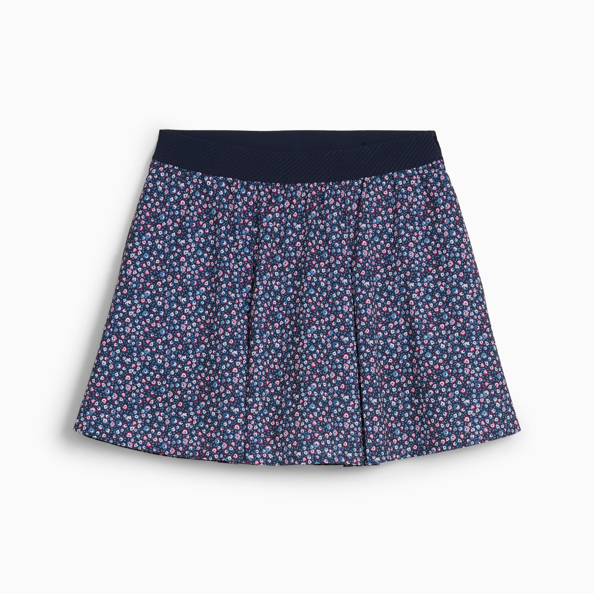 Soto Pleated Golf Skirt Women, Deep Navy-Magenta Gleam, large-SEA