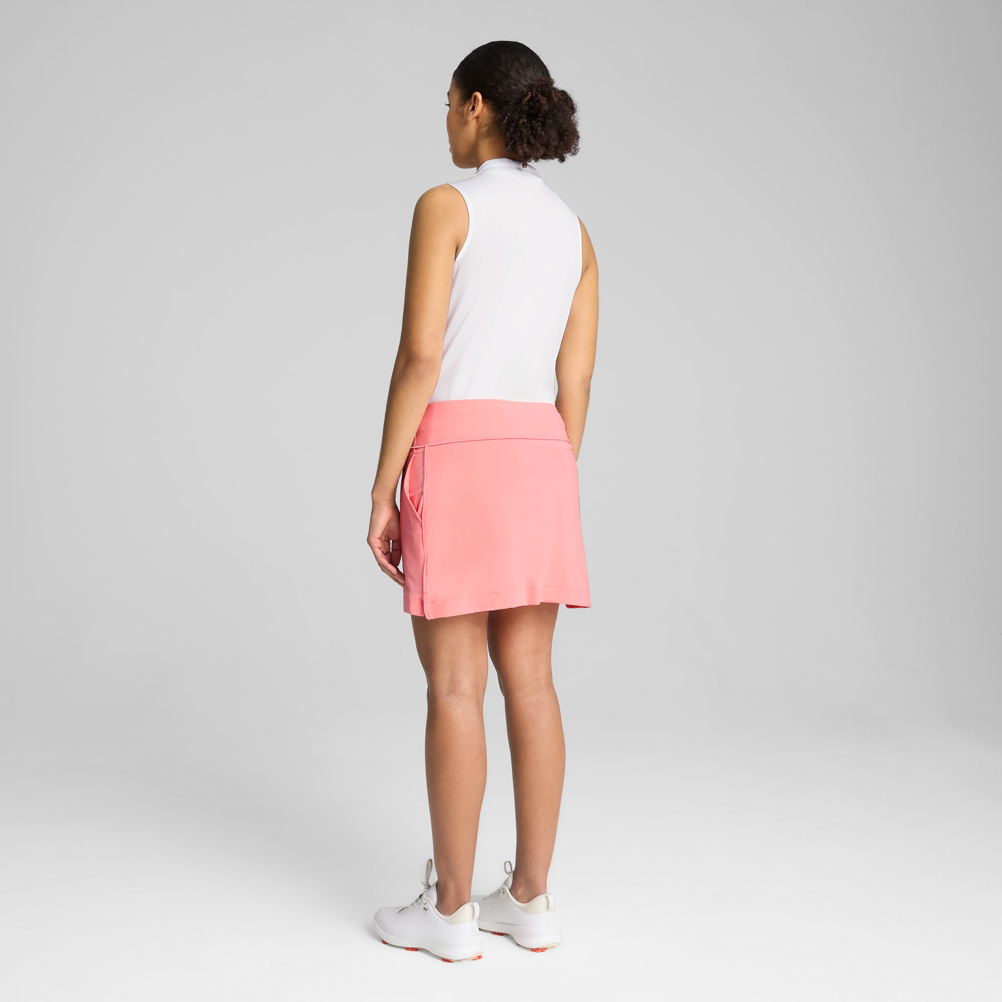 Blake Piped Knit Golfrock Damen, Pink Fruit, large