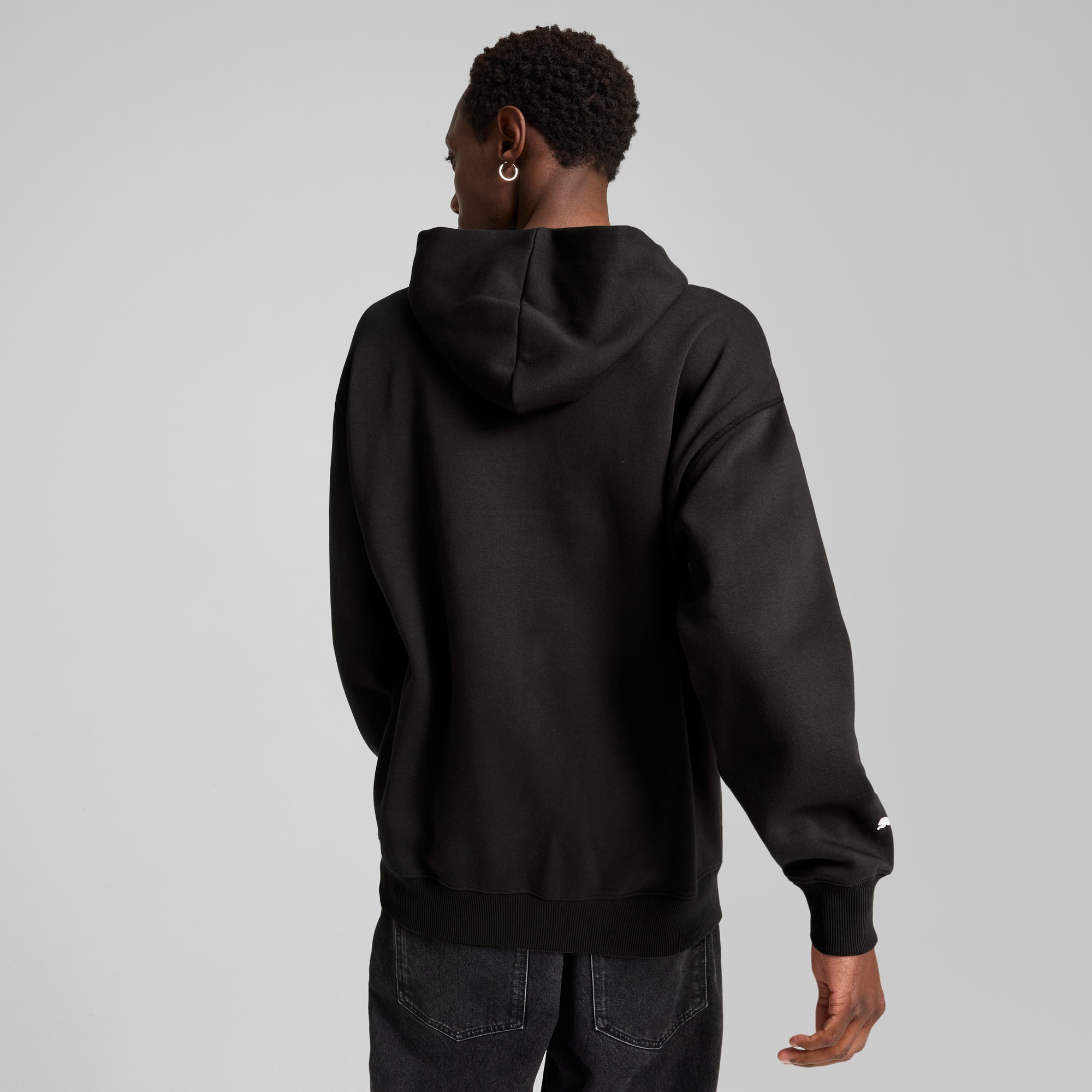 Champion super fleece black hoodie new arrivals