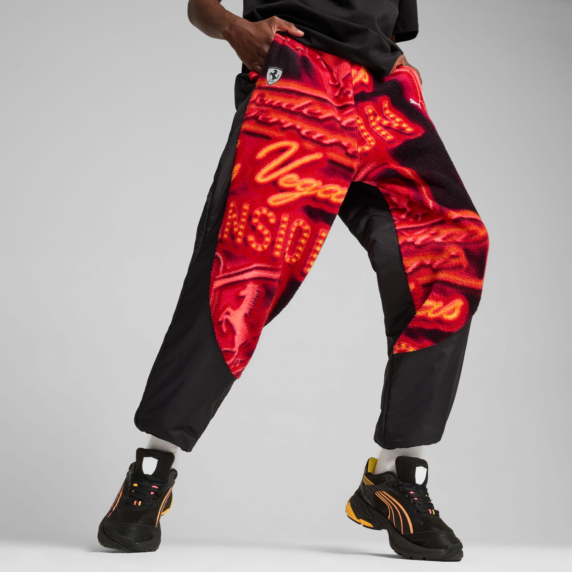 Puma neon joggers top