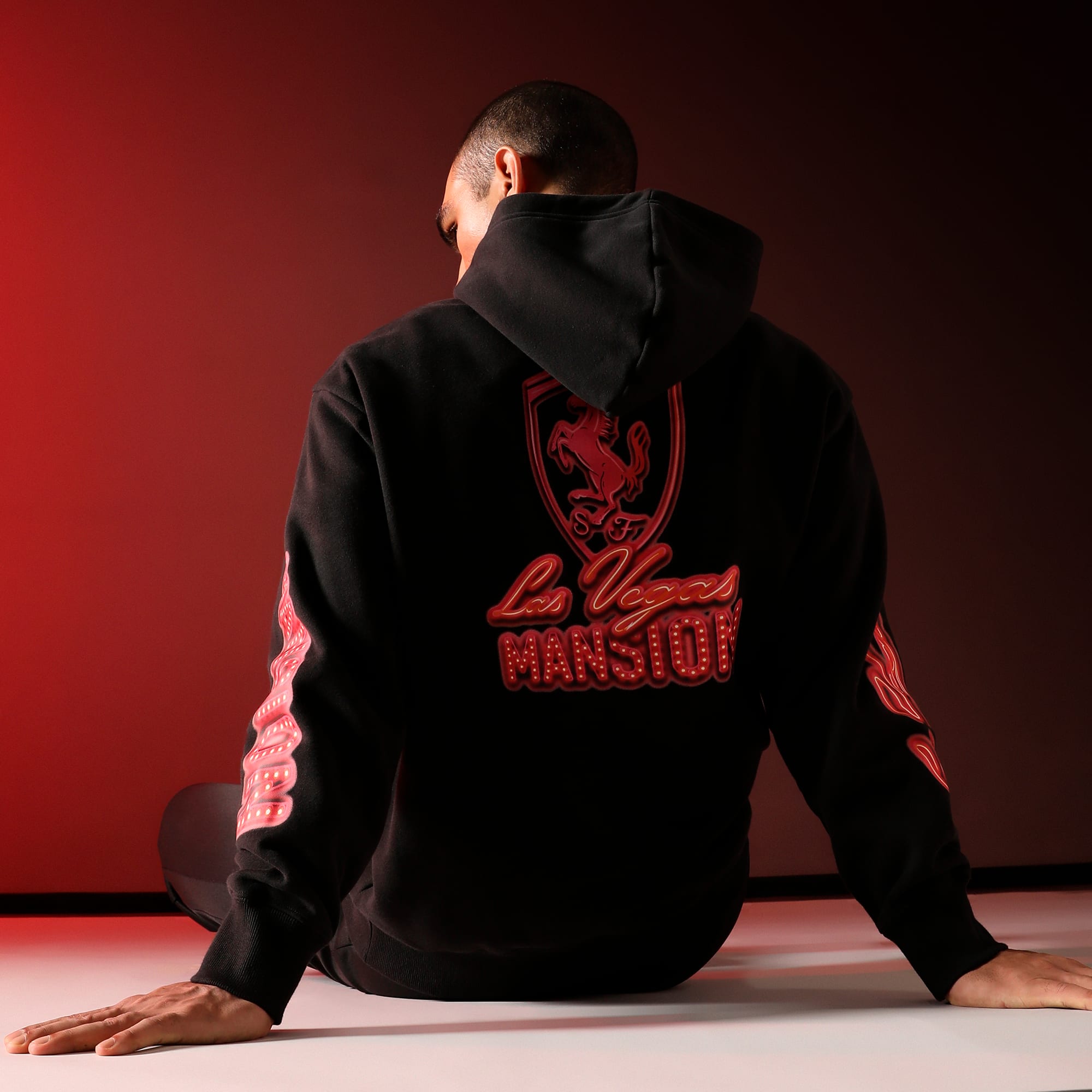 Puma neon hoodie top