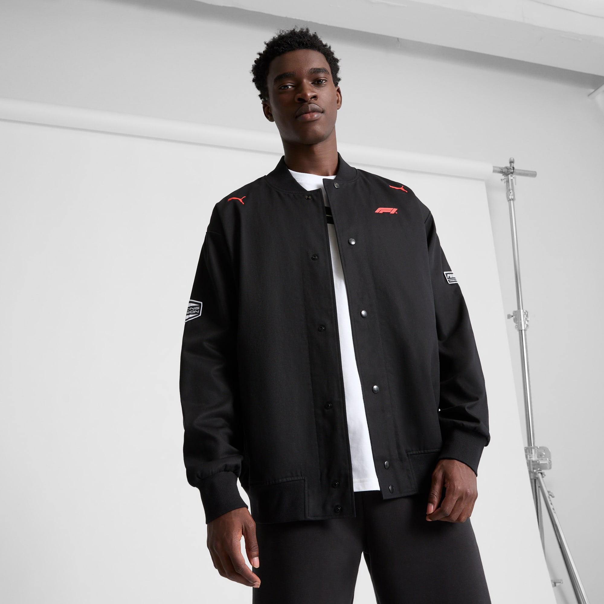 Puma bomber jacket mens clearance