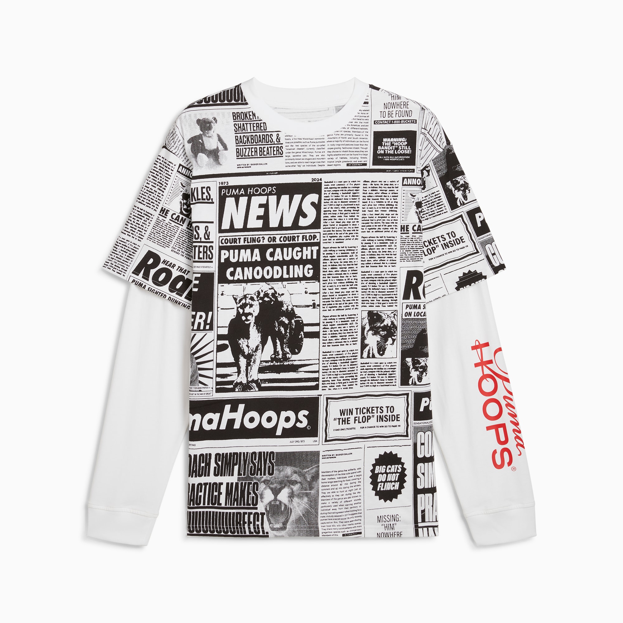 Media Day Long Sleeve Men's Basketball Tee | PUMA