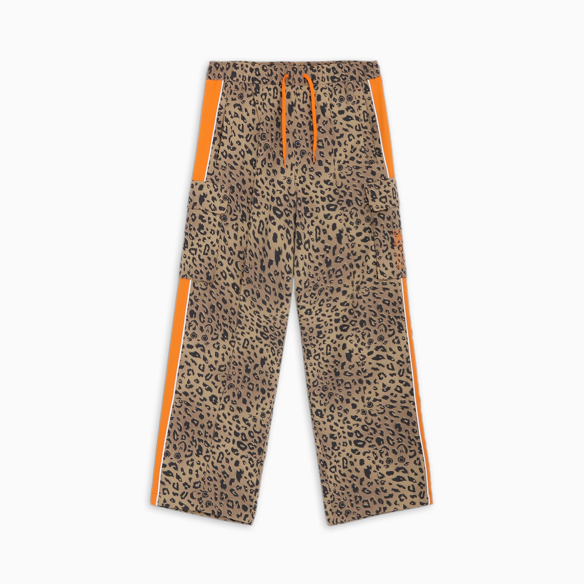 NEKO-san Graphic Woven T7 Unisex Track Pants, Prairie Tan, large-SEA