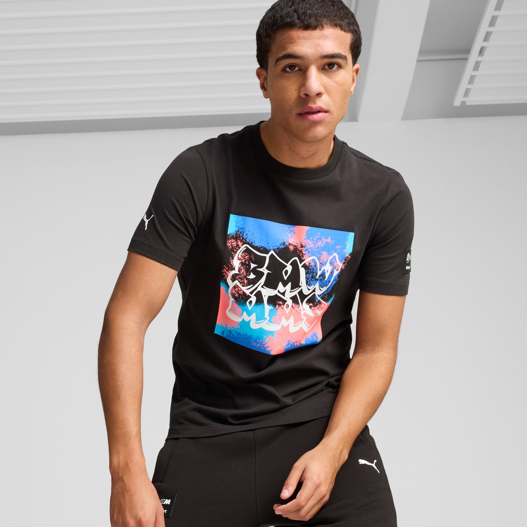 BMW M Motorsport Neon Energy Graphic Tee Men