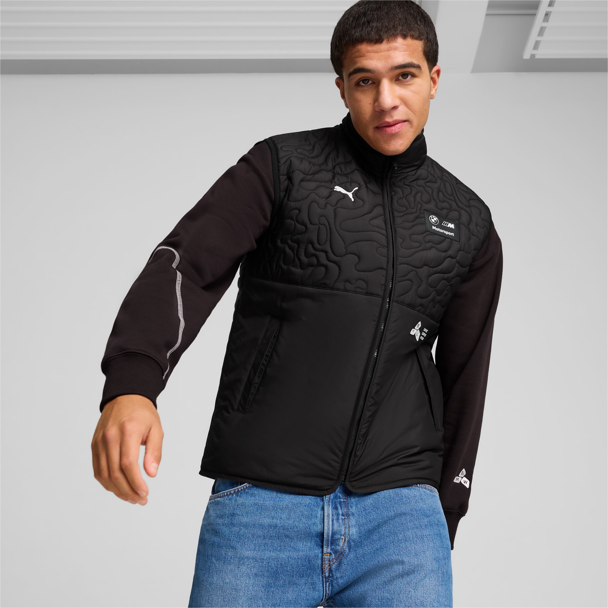 BMW M Motorsport Statement Vest Men PUMA Black PUMA Shop All Puma PUMA