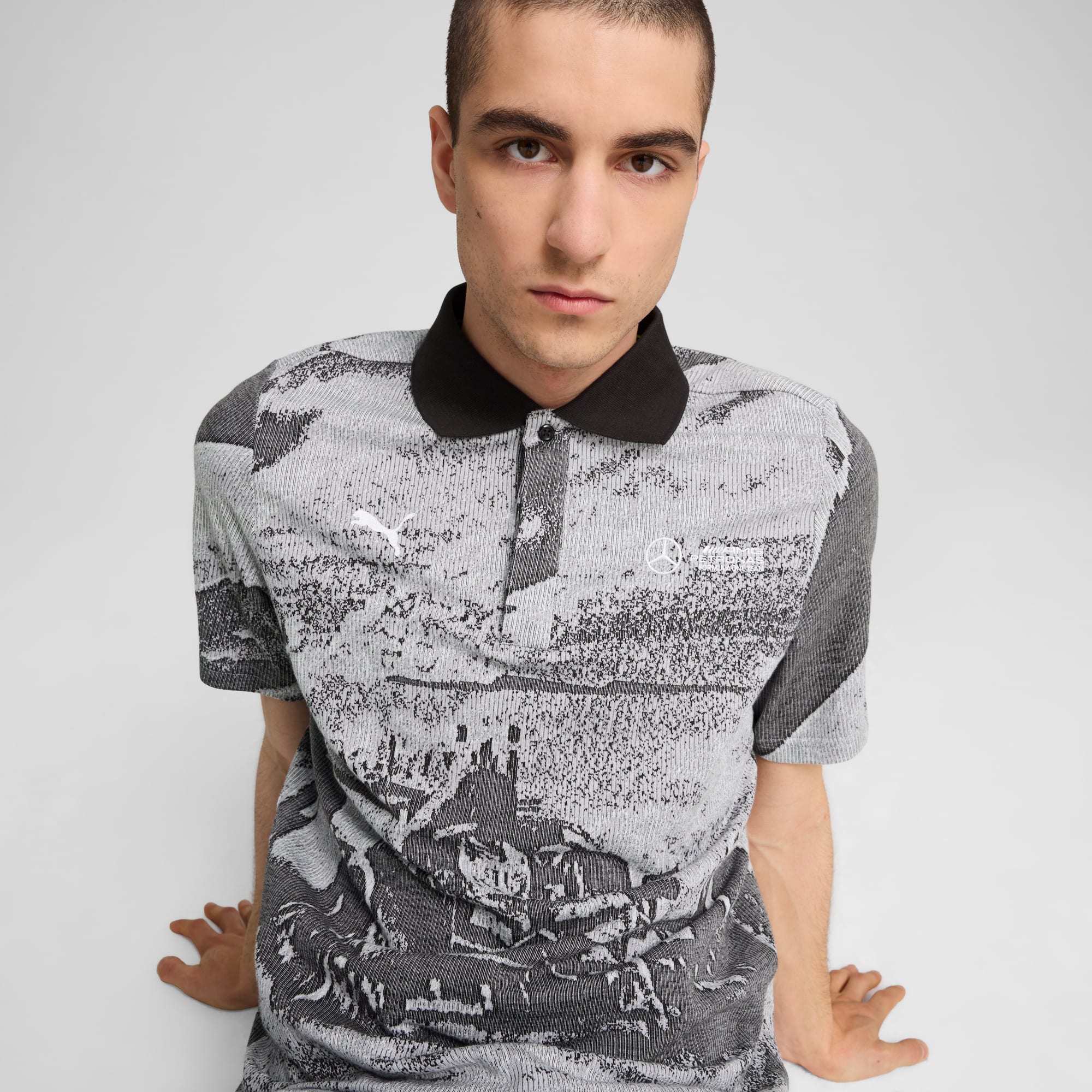 Puma diamond jacquard polo online
