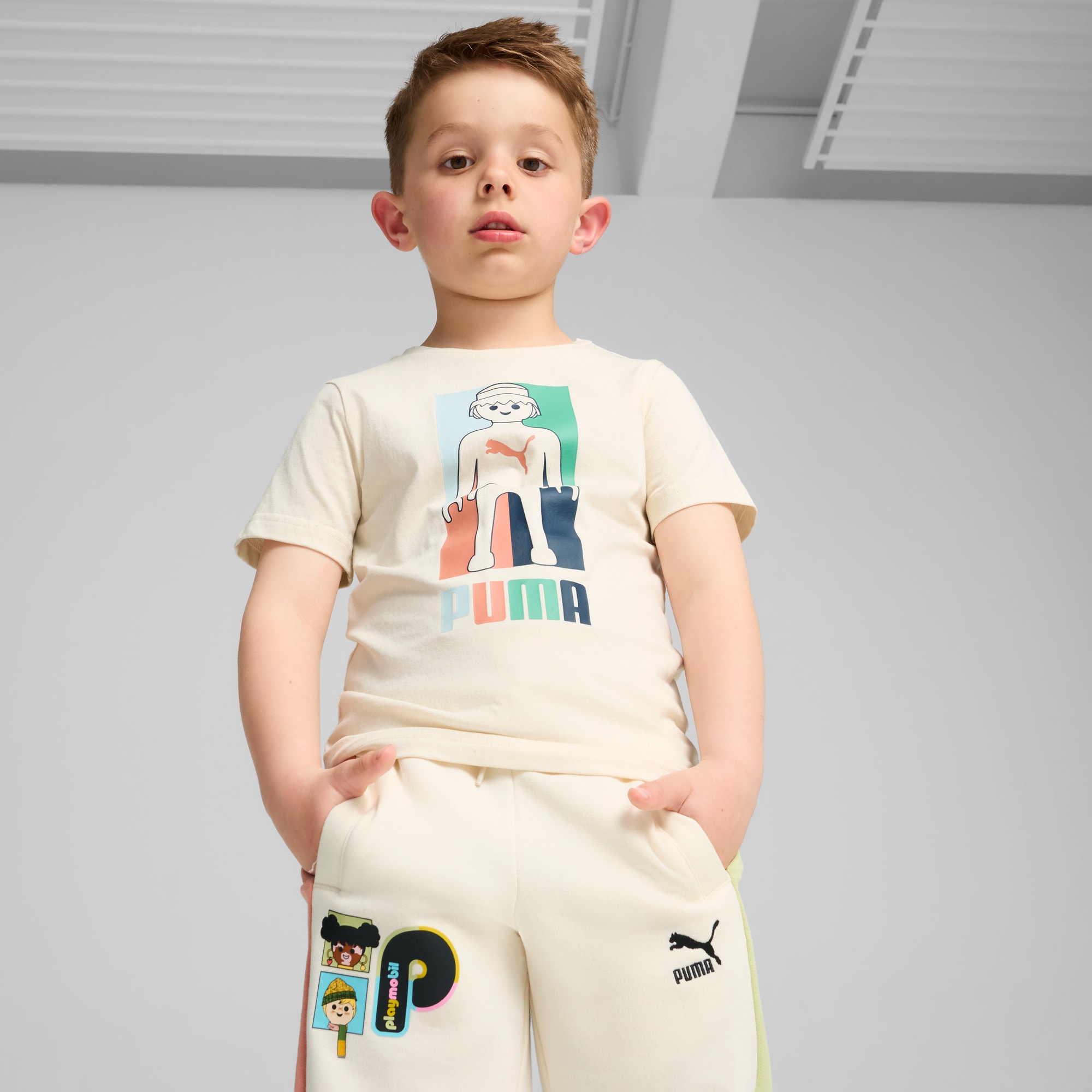 PUMA x PLAYMOBIL Tee Kids
