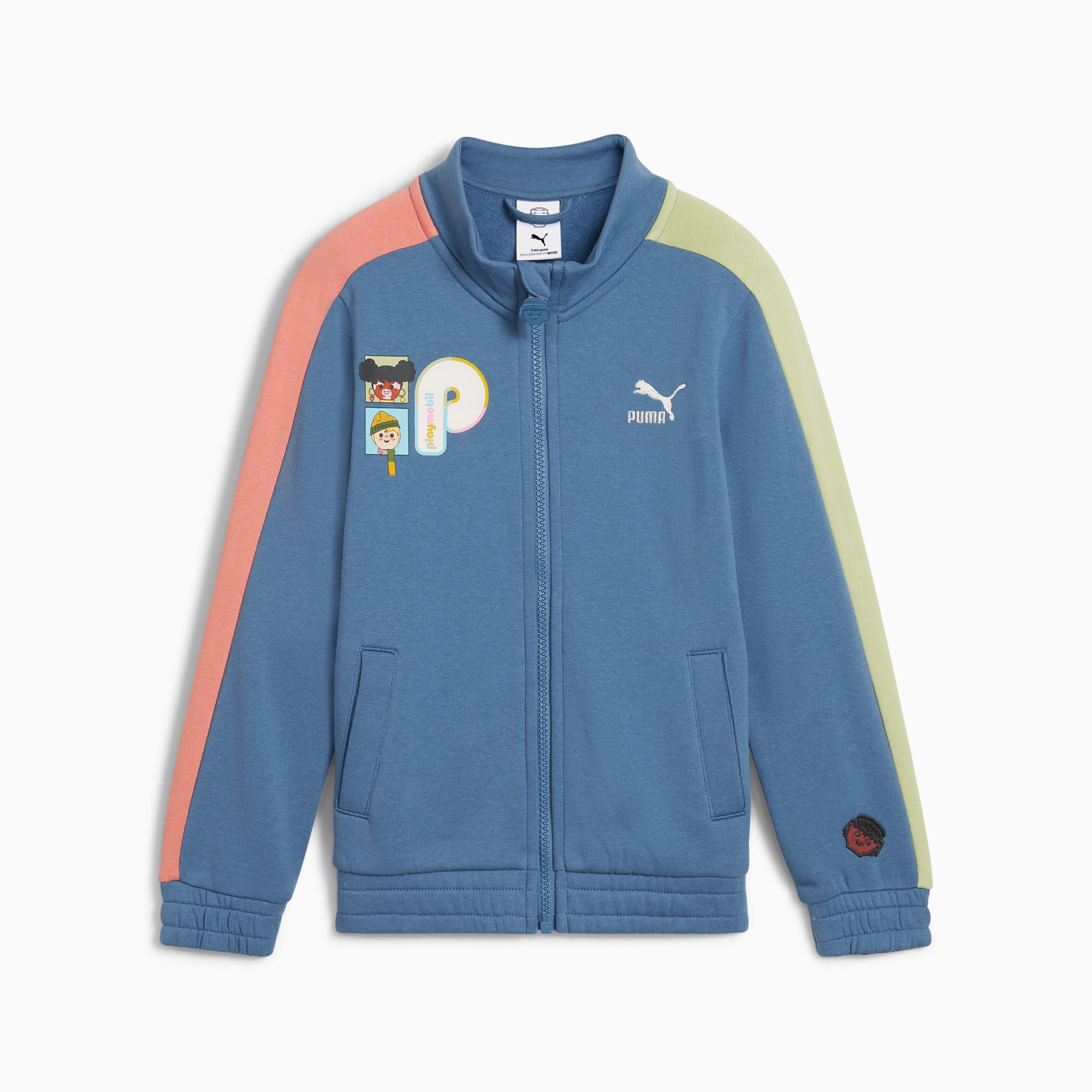 Blue puma jacket best sale