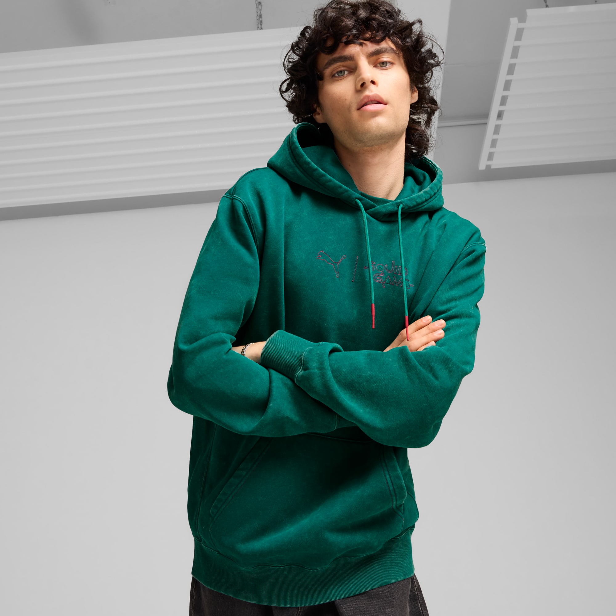 PUMA x SQUID GAME Hoodie Men | Mint Tea | PUMA Shop All PUMA