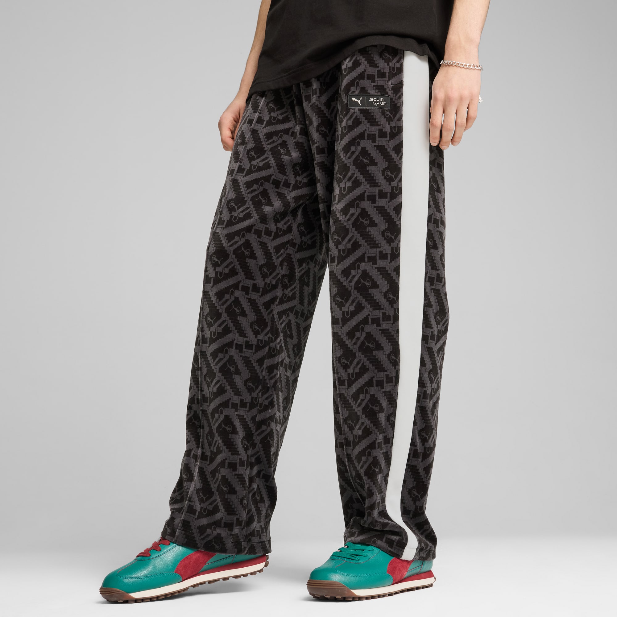 PUMA x SQUID GAME T7 Pants Men | PUMA Black | PUMA Shop All