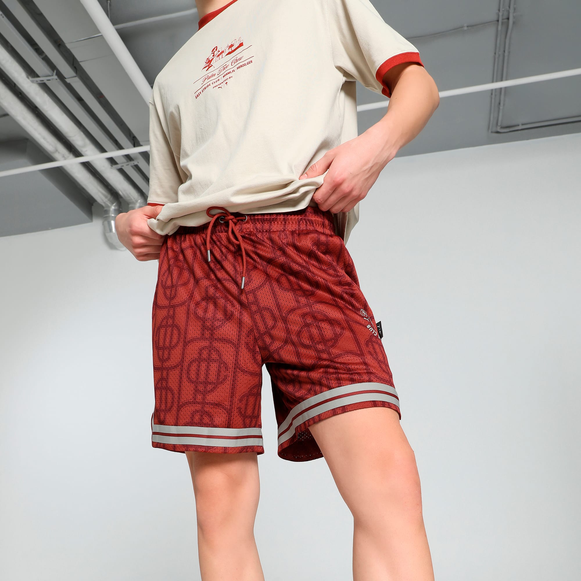【2024年最新】大人気ブランドの人気アイテム  Mesh Print All-Over CREW TREE PALM x PUMA Men's Fit Relaxed Lサイズ