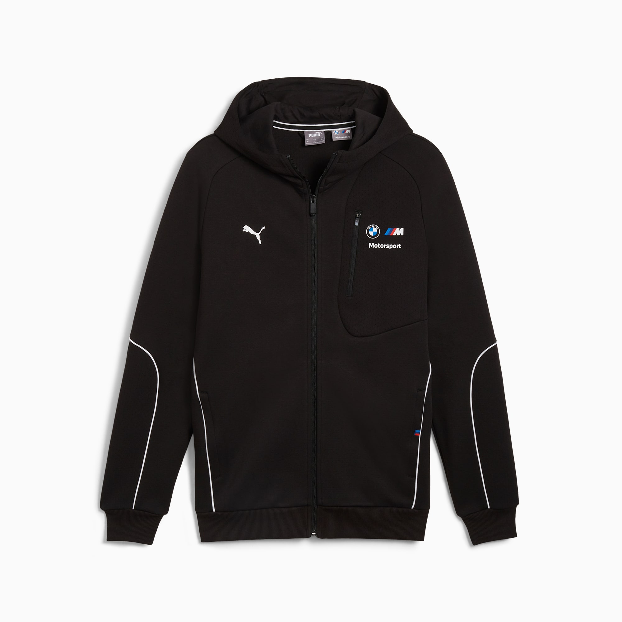 PUMA BMW M Motorsport Hooded Sweat Jacket Men s Black Size S