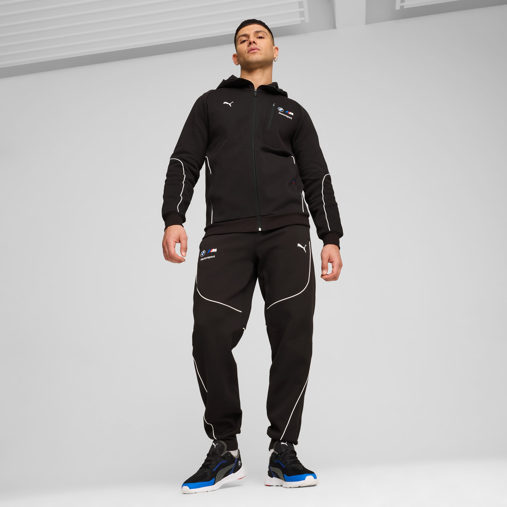 BMW M Motorsport Men s Hooded Sweat Jacket
