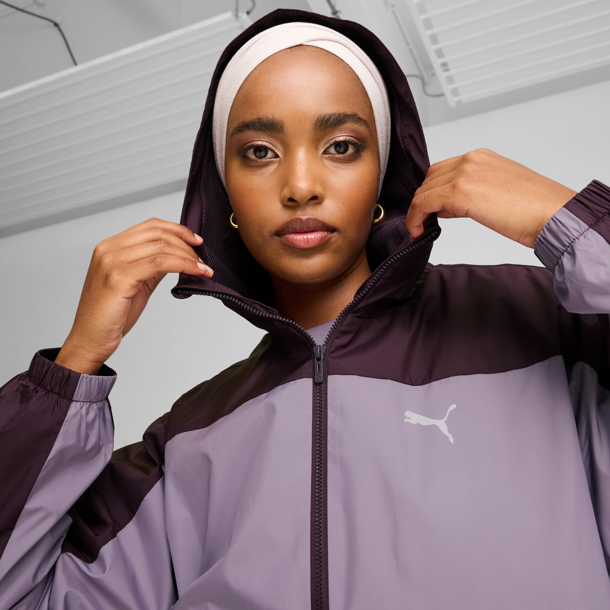Coupe vent en mesh Femme PUMA