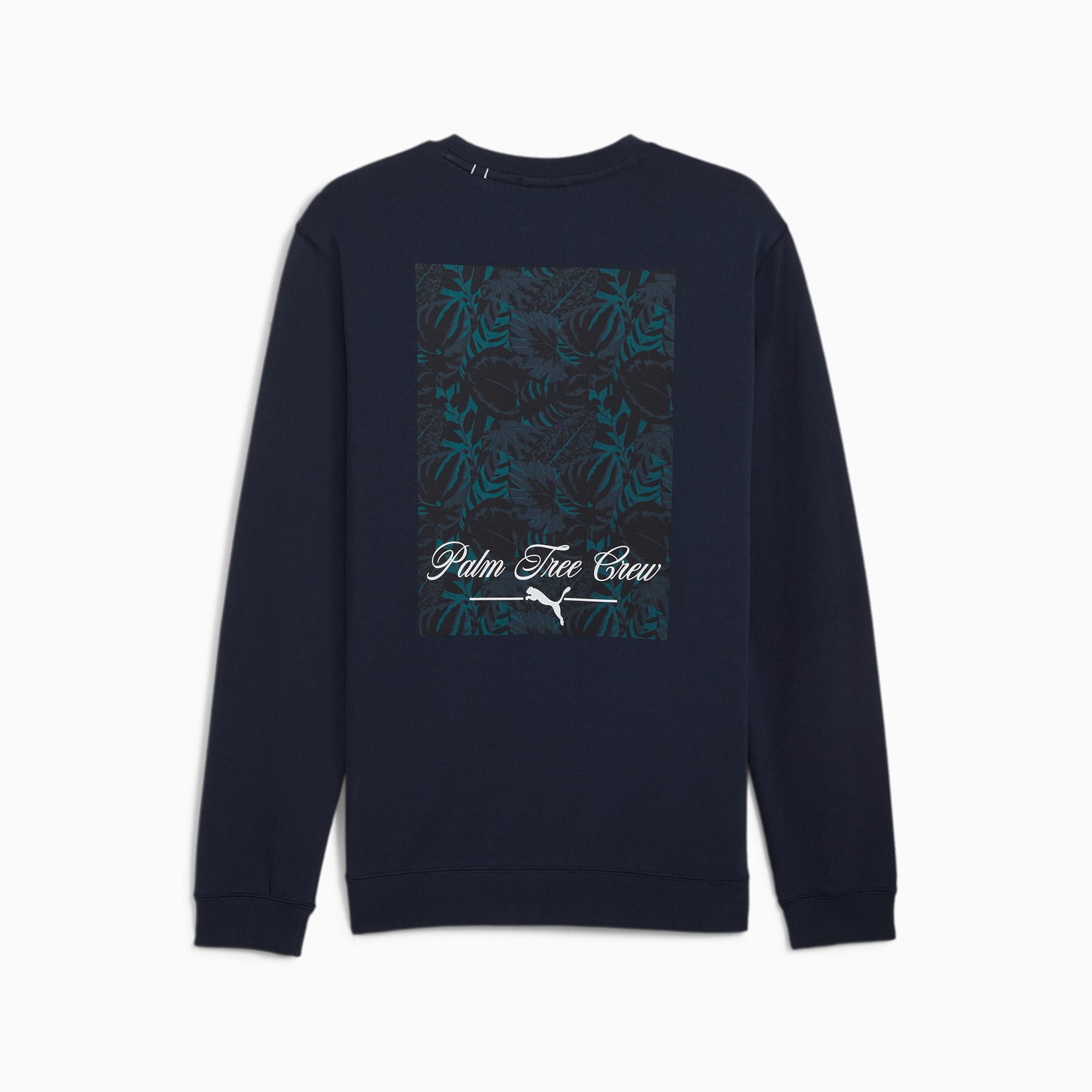 Canotta grafica PUMA x PALM TREE CREW Glitch da uomo, Deep Navy, large