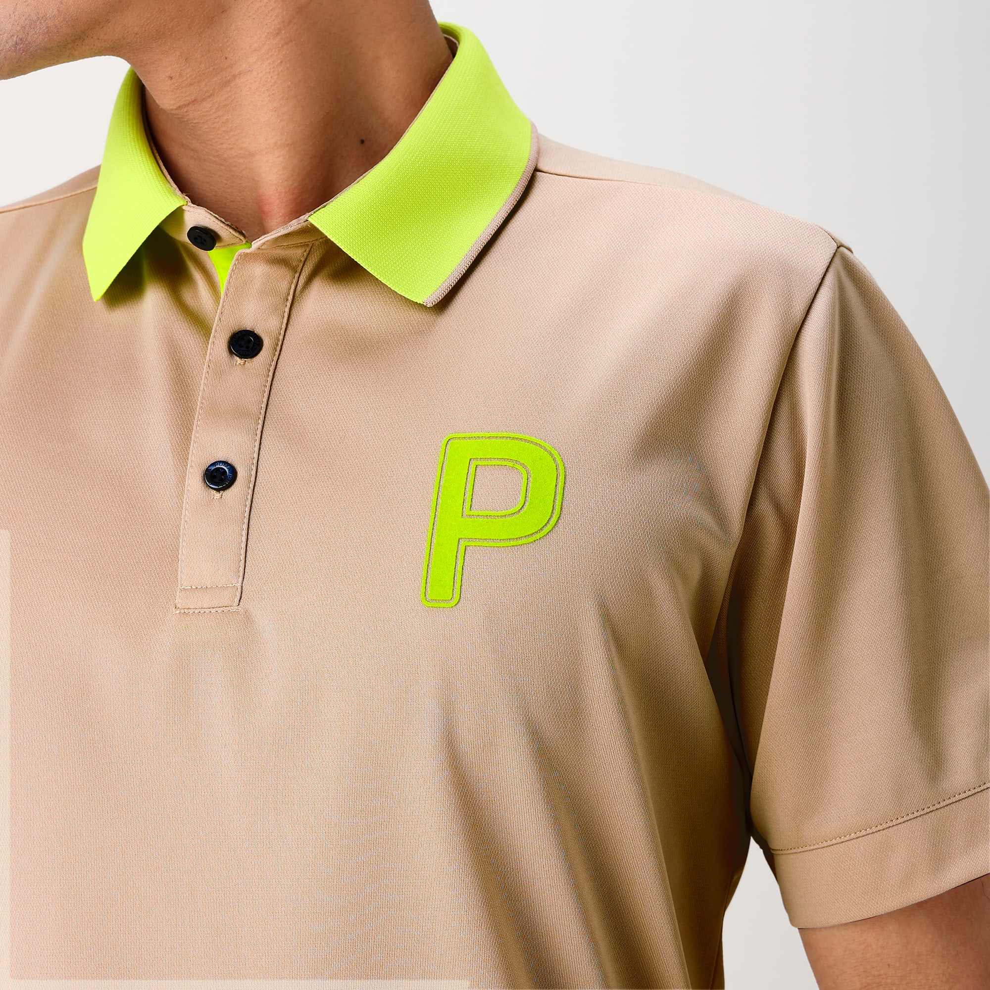 PUMA公式】メンズ ゴルフ ストレッチ カノコ Pロゴ クレリック