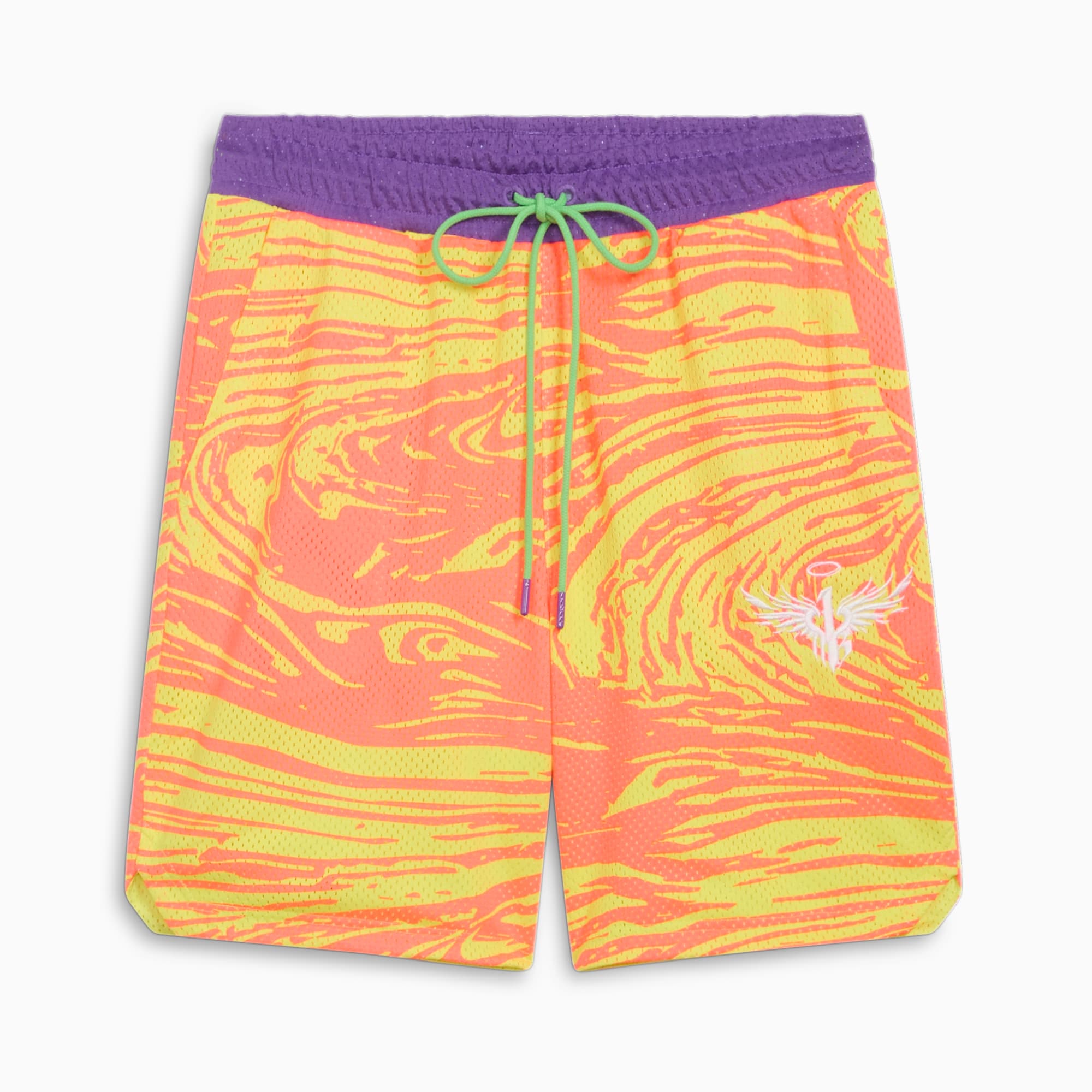 Yellow puma shorts online